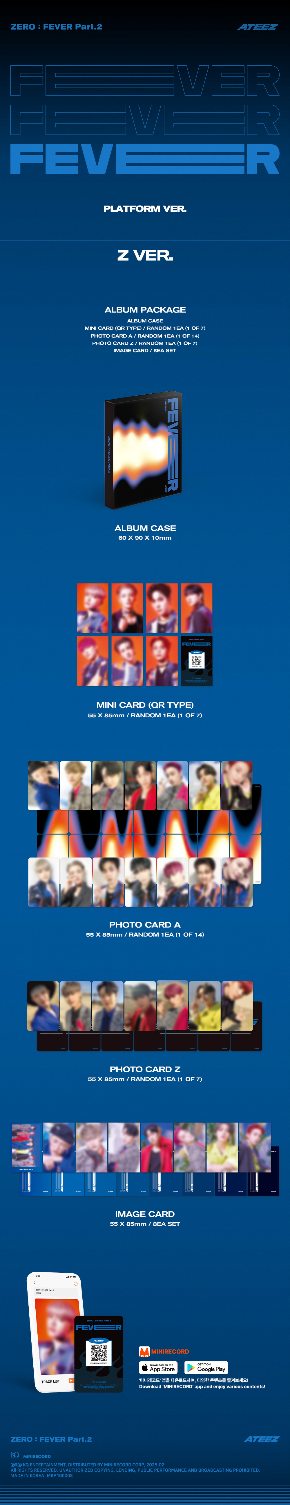 ateez minirecord fever figure フィギュア コンプ ATEEZ - ZERO : FEVER EPILOGUE [DIARY VER. (FIGURE VER.) (LIMITED