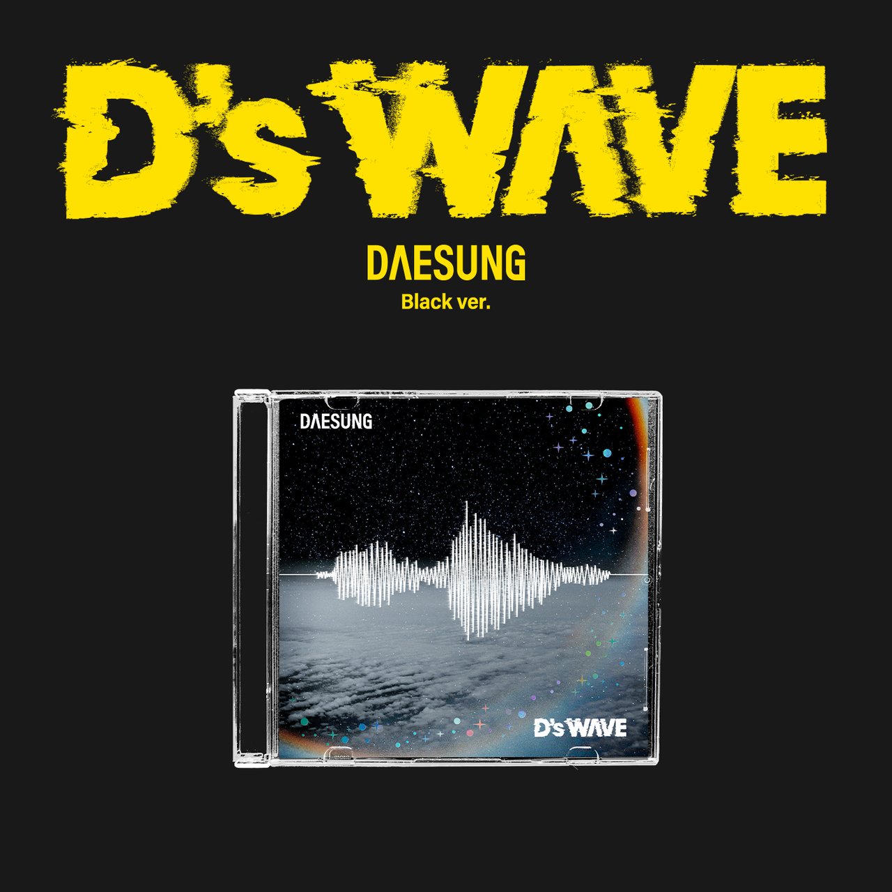 PRE-ORDER] DAESUNG - 1st MINI ALBUM [D's WAVE](Black Version)