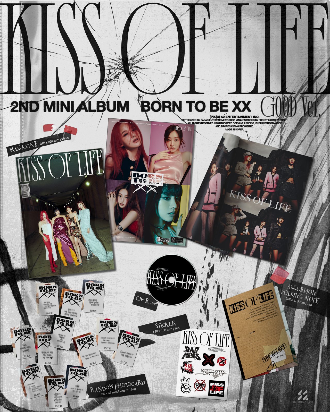 kiss of life ヨントン トレカ FLNK キオプ kiss of life ヨントン