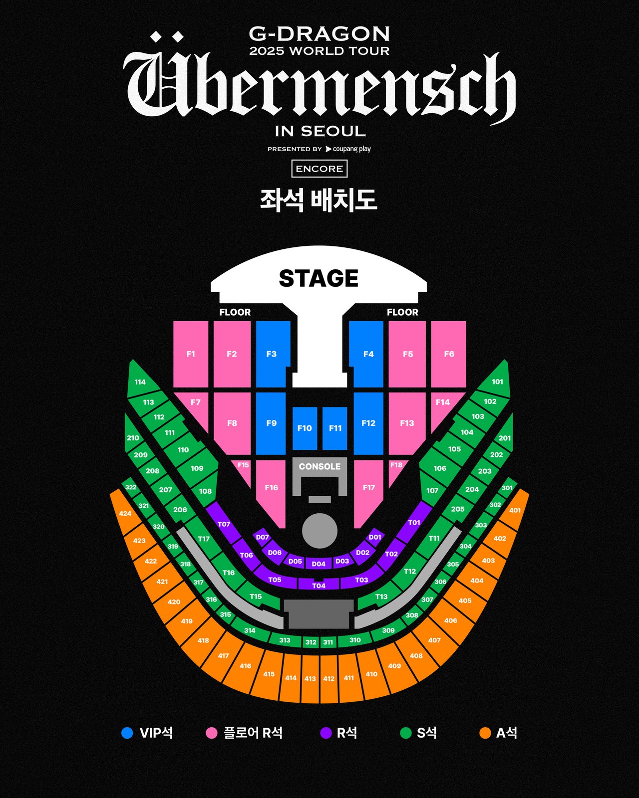 G-DRAGON 2025 WORLD TOUR [Übermensch] IN SEOUL : ENCORE, presented