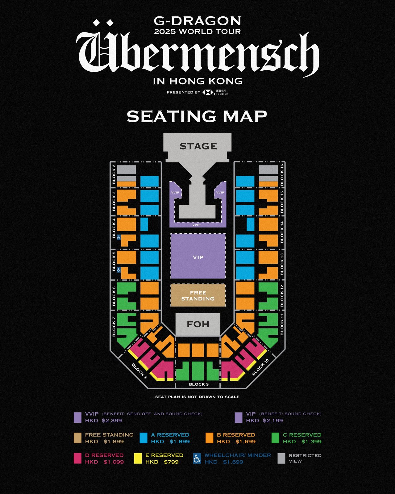 G-DRAGON 2025 WORLD TOUR [Übermensch] IN HONG KONG, presented by