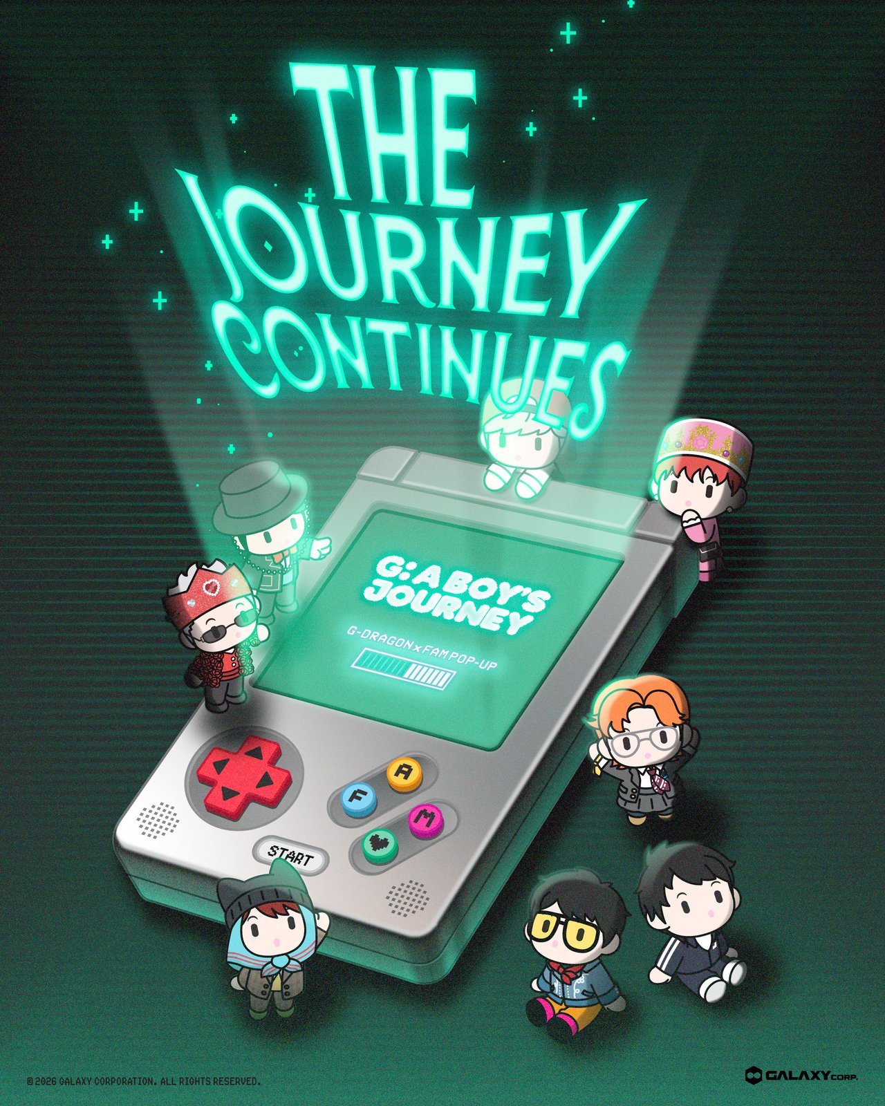 G-DRAGON x FAM POP-UP [G: A BOY'S JOURNEY] COMING SOON