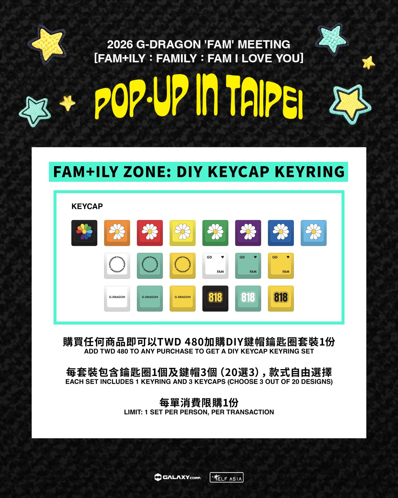 2026 G-DRAGON 'FAM' MEETING [FAM+ILY : FAMILY : FAM I LOVE YOU