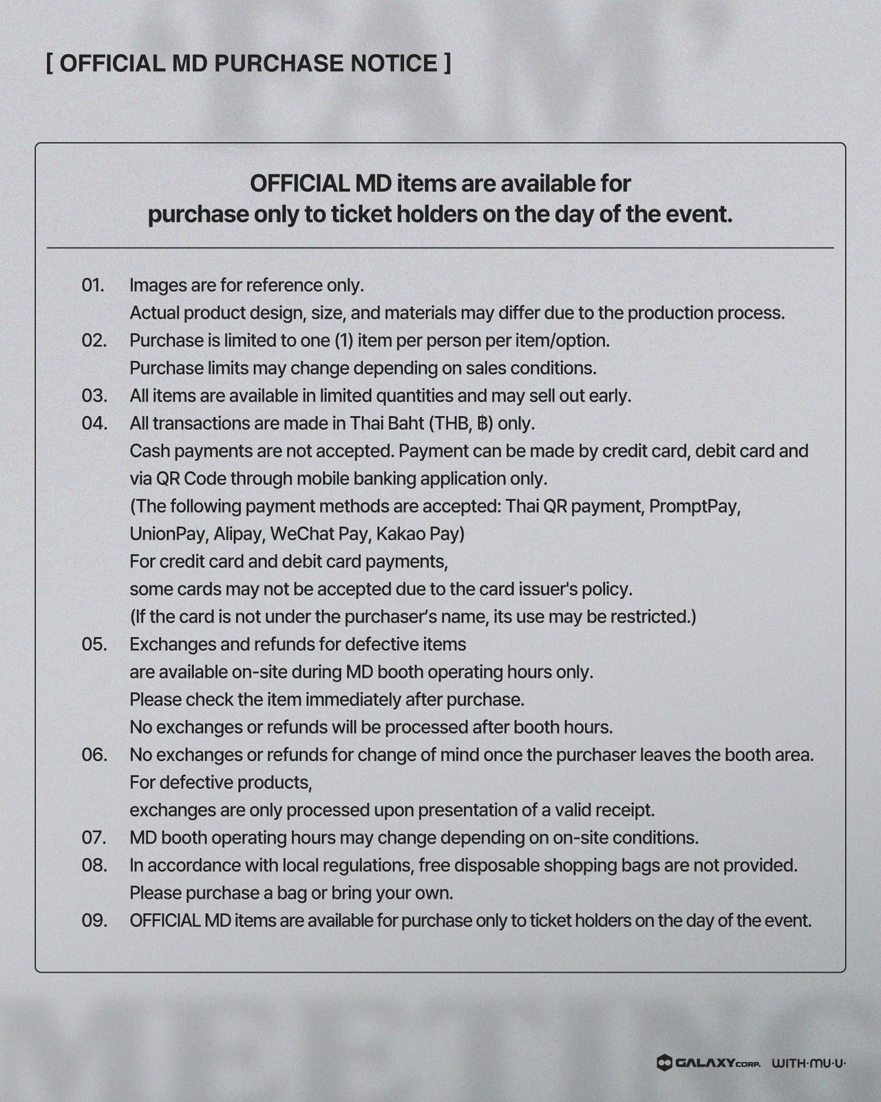 2026 G-DRAGON 'FAM' MEETING [FAM+ILY : FAMILY : FAM I LOVE YOU] IN