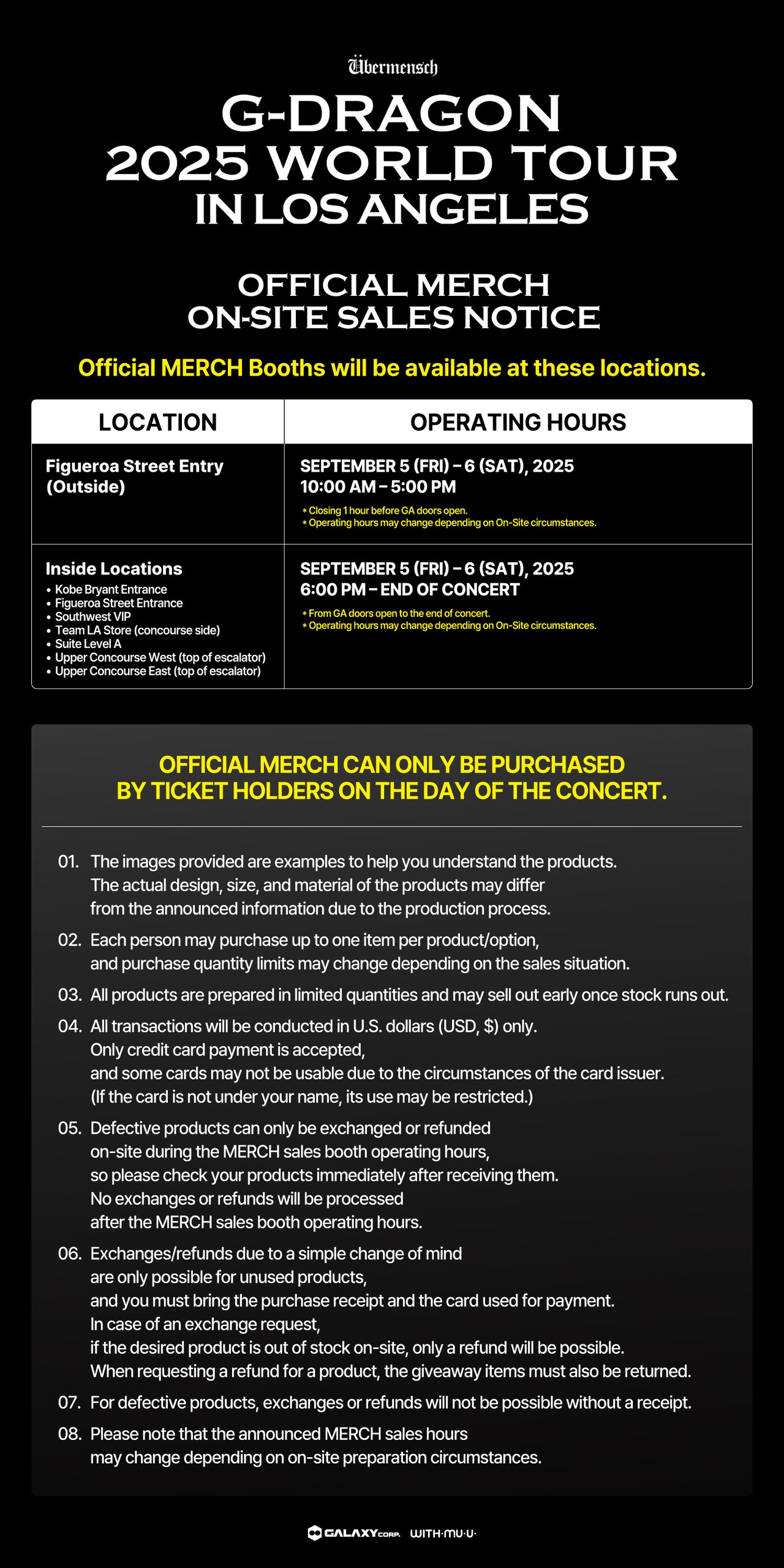 G-DRAGON 2025 WORLD TOUR ローブ G-DRAGON 2025 WORLD TOUR ローブ G-Dragon's 2025 World Tour is