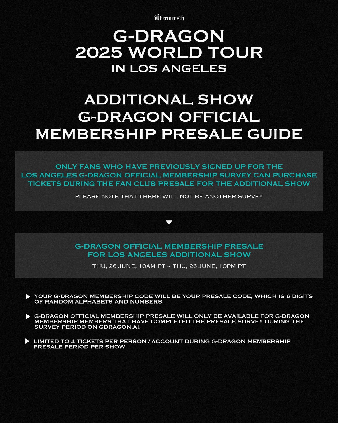 G-DRAGON 2025 WORLD TOUR ローブ G-DRAGON 2025 World Tour Übermensch Official Merchandise - Tumbler