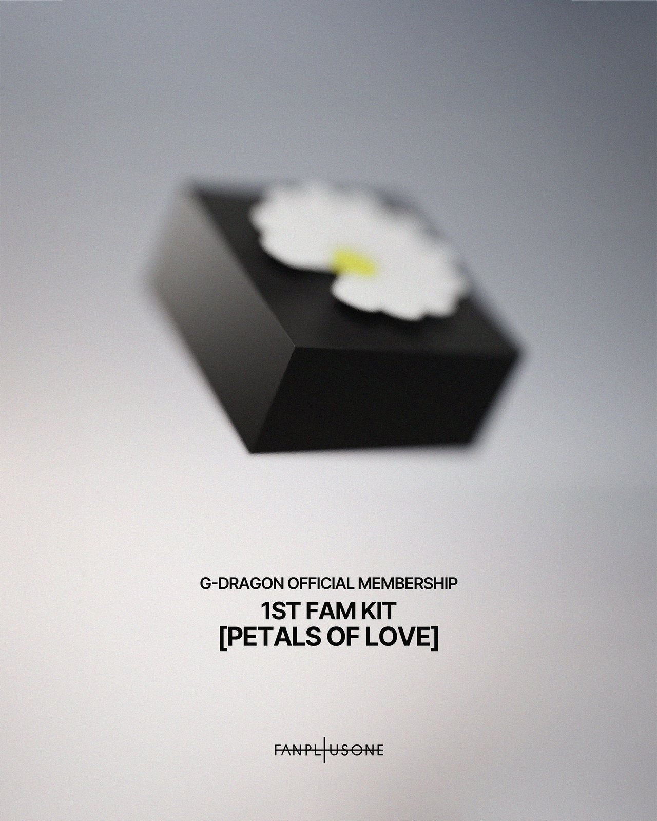 G-DRAGON OFFICIAL MEMBERSHIP 1ST FAM KIT [PETALS OF LOVE] COMING SOON