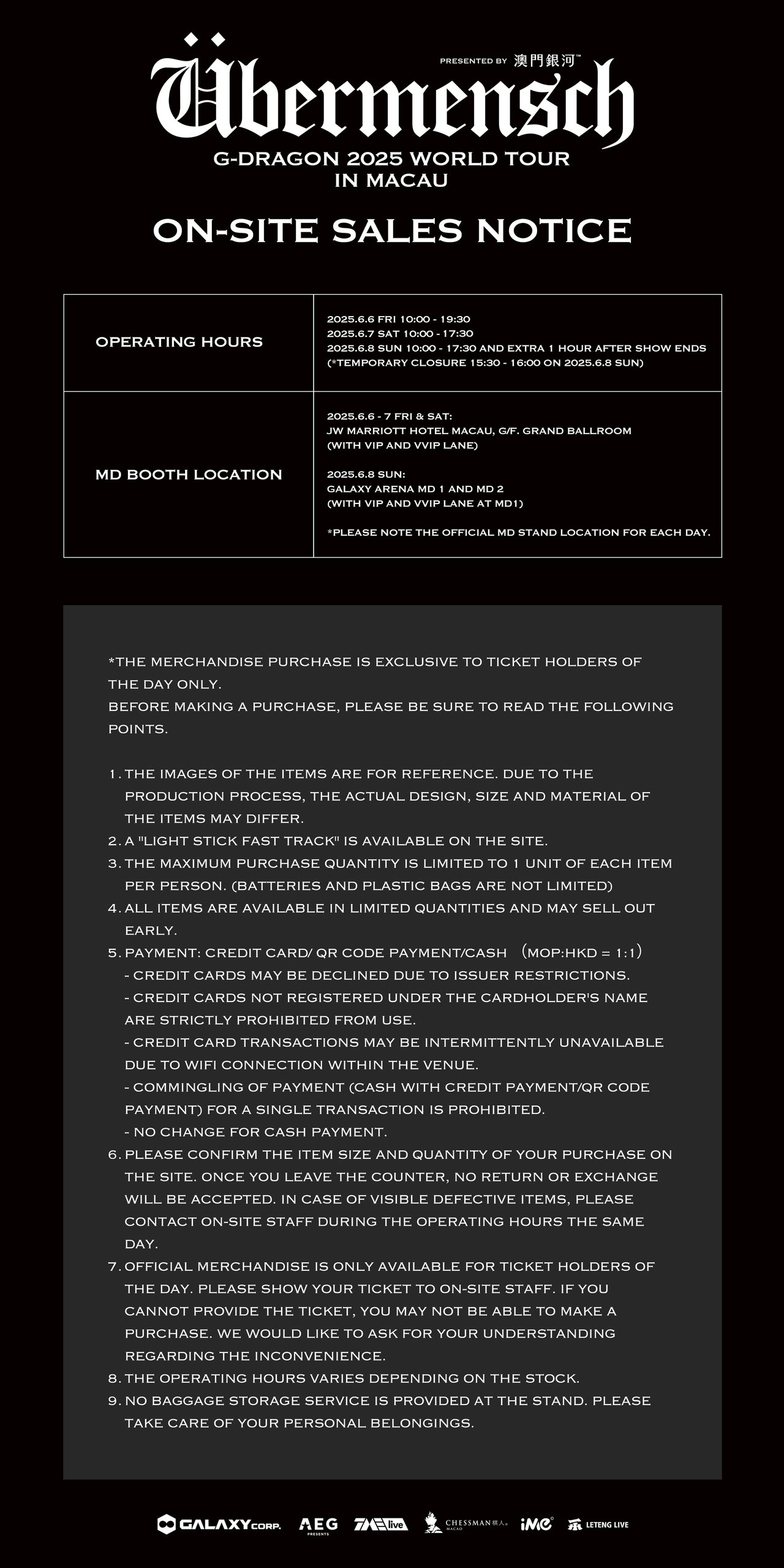 Übermensch G-DRAGON メッシュジャージ　XL ジヨン　MD G-DRAGON 2025 WORLD TOUR [Übermensch] OFFICIAL MD EXCLUSIVE
