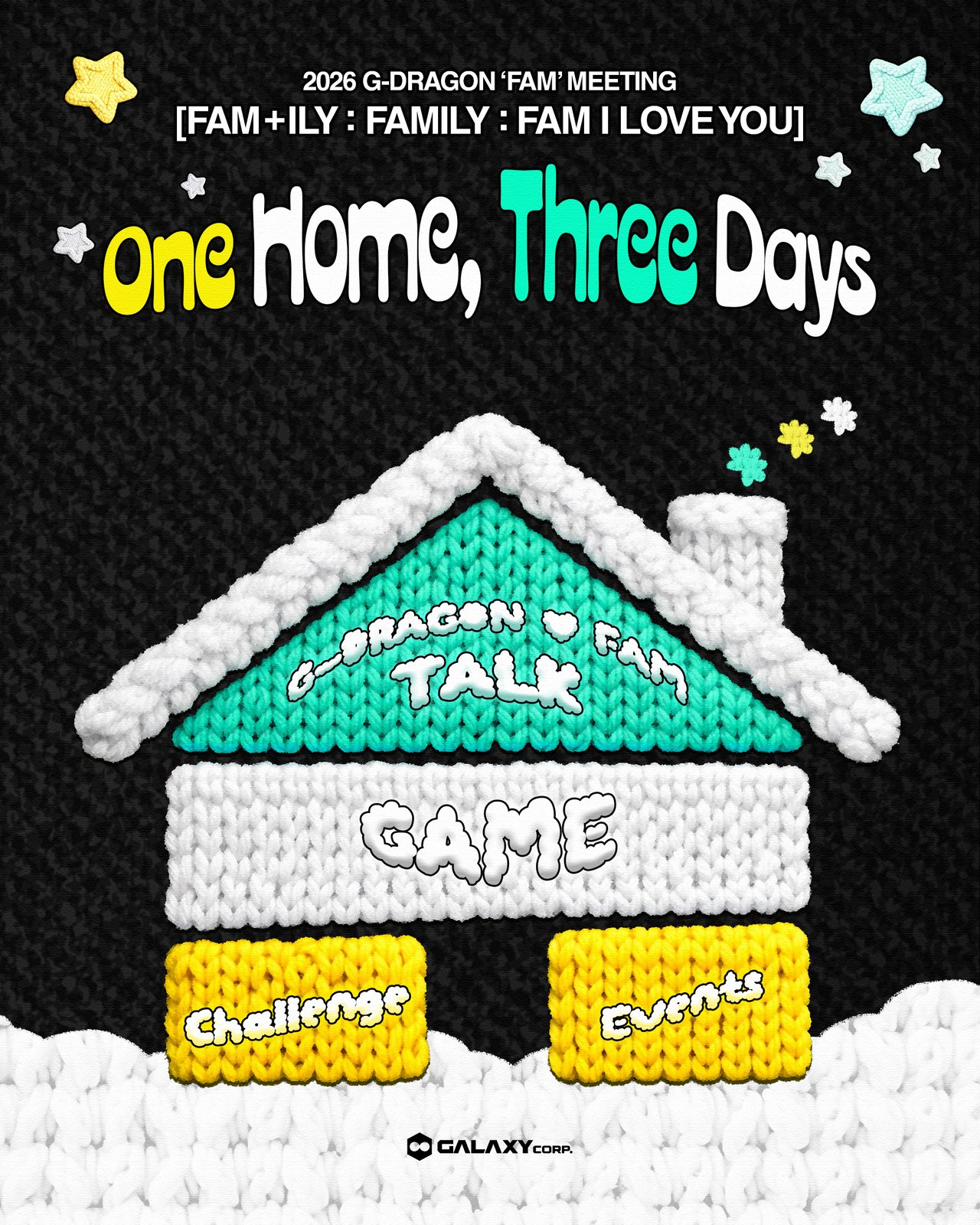 2026 G-DRAGON 'FAM' MEETING [FAM+ILY : FAMILY : FAM I LOVE YOU] D-3