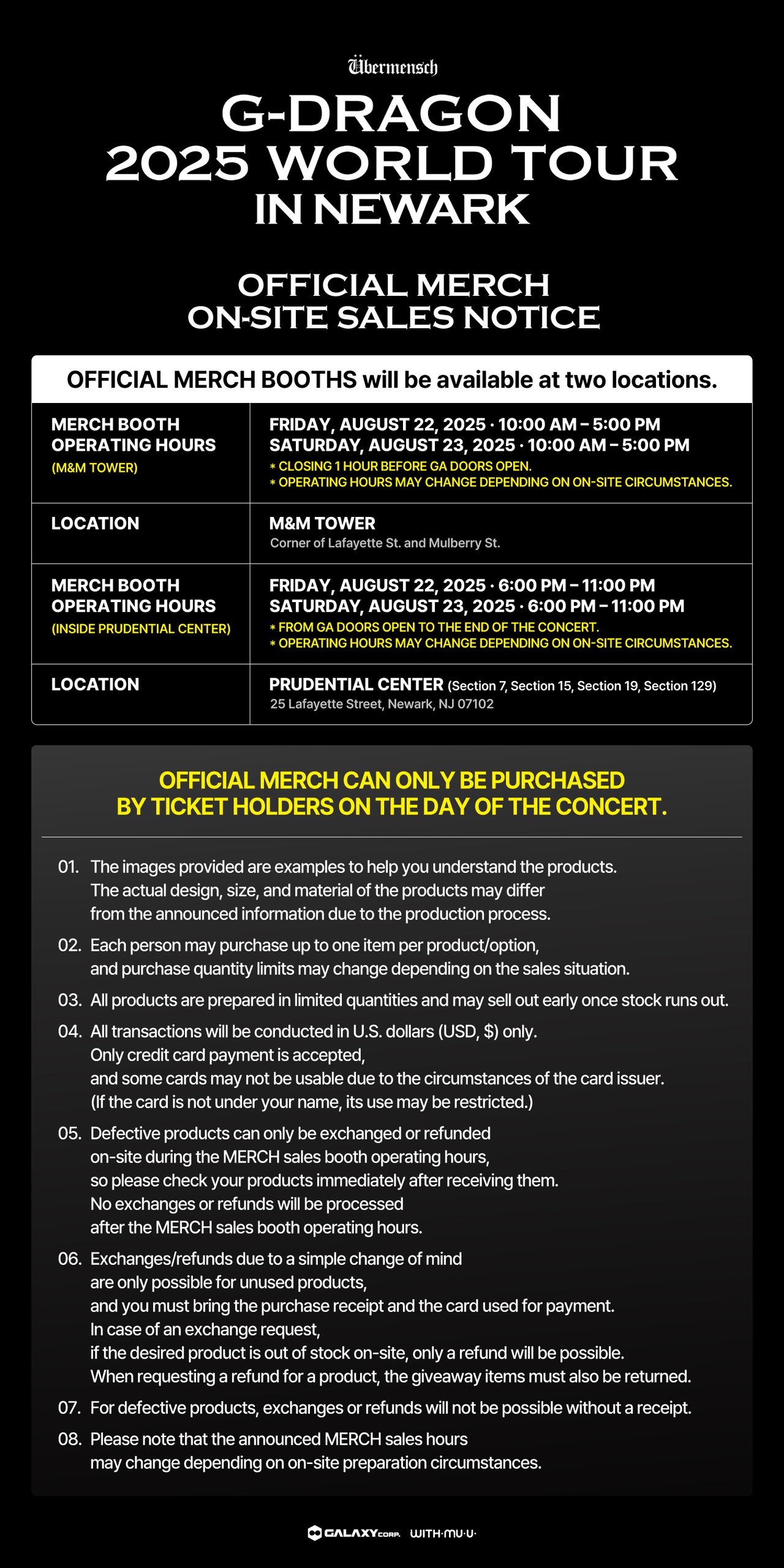 G-DRAGON 2025 WORLD TOUR ローブ G-Dragon's 2025 World Tour is coming to Japan