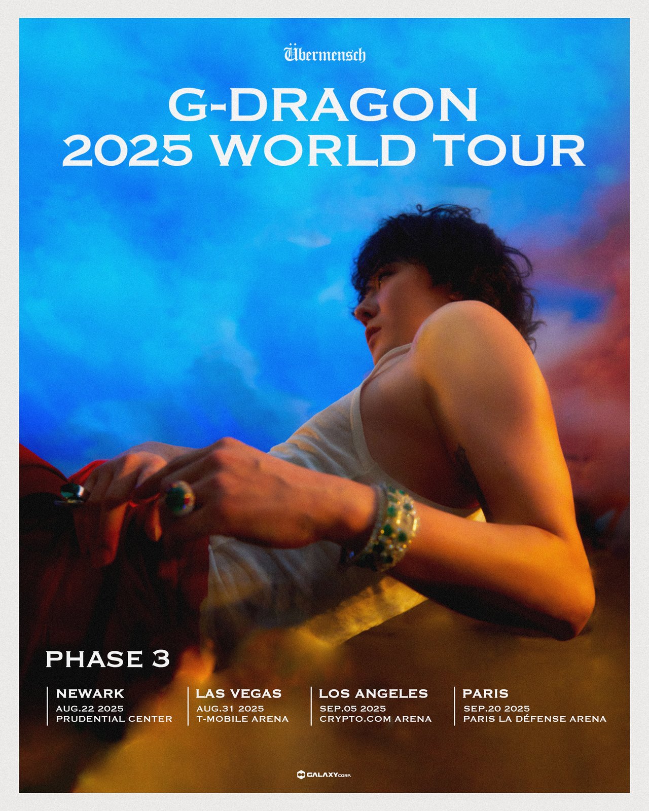 G-DRAGON 2025 WORLD TOUR [Übermensch] PHASE 3