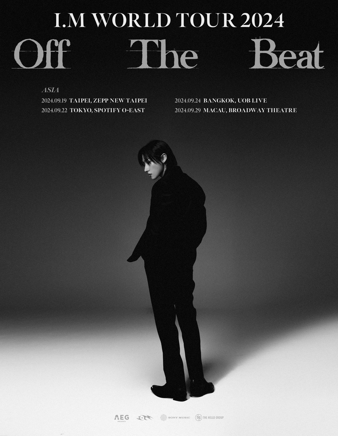 I.M WORLD TOUR 2024 <Off The Beat> Asia Announcement