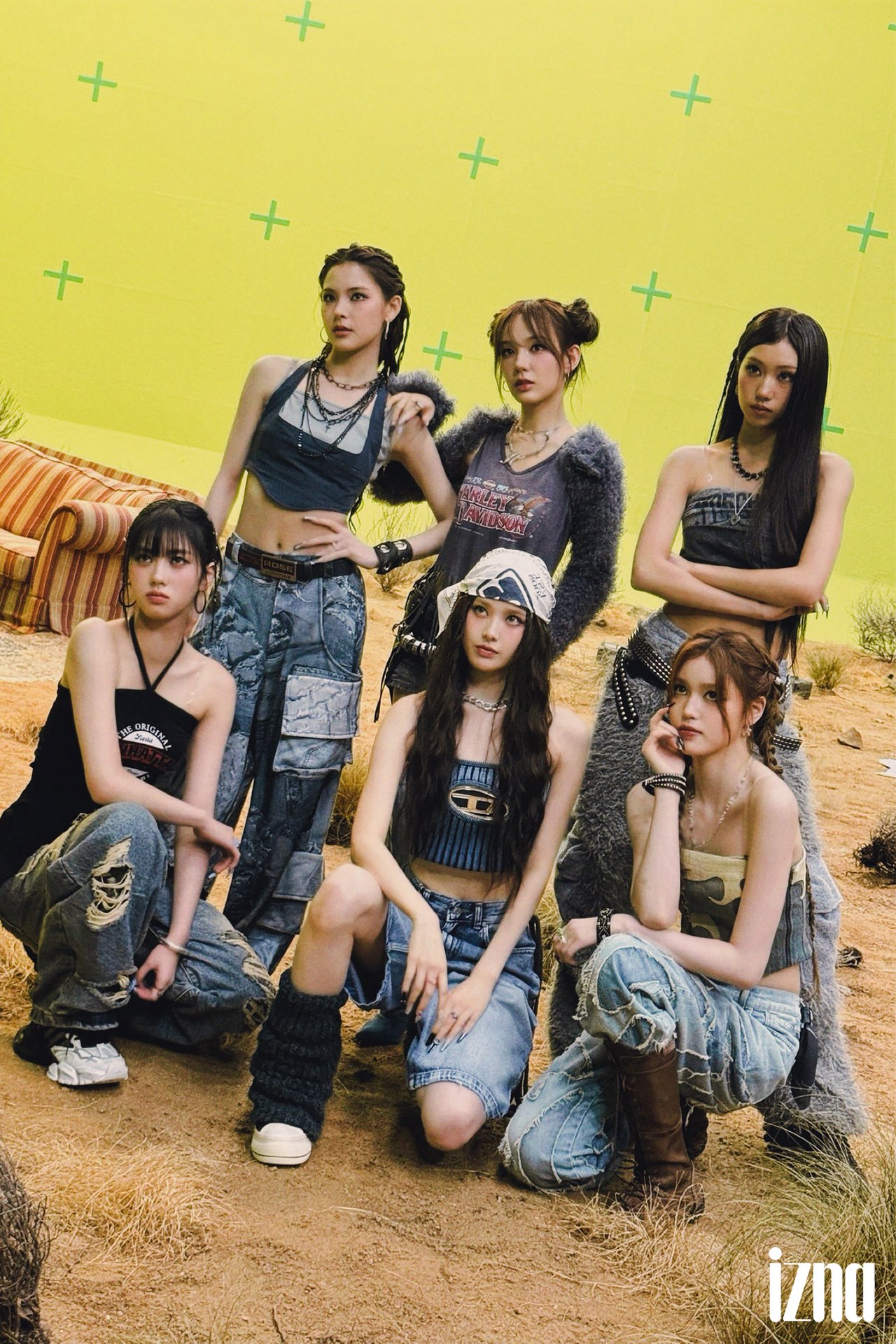 izna 2nd Mini Album 'Not Just Pretty' Jacket & MV Behind Photo