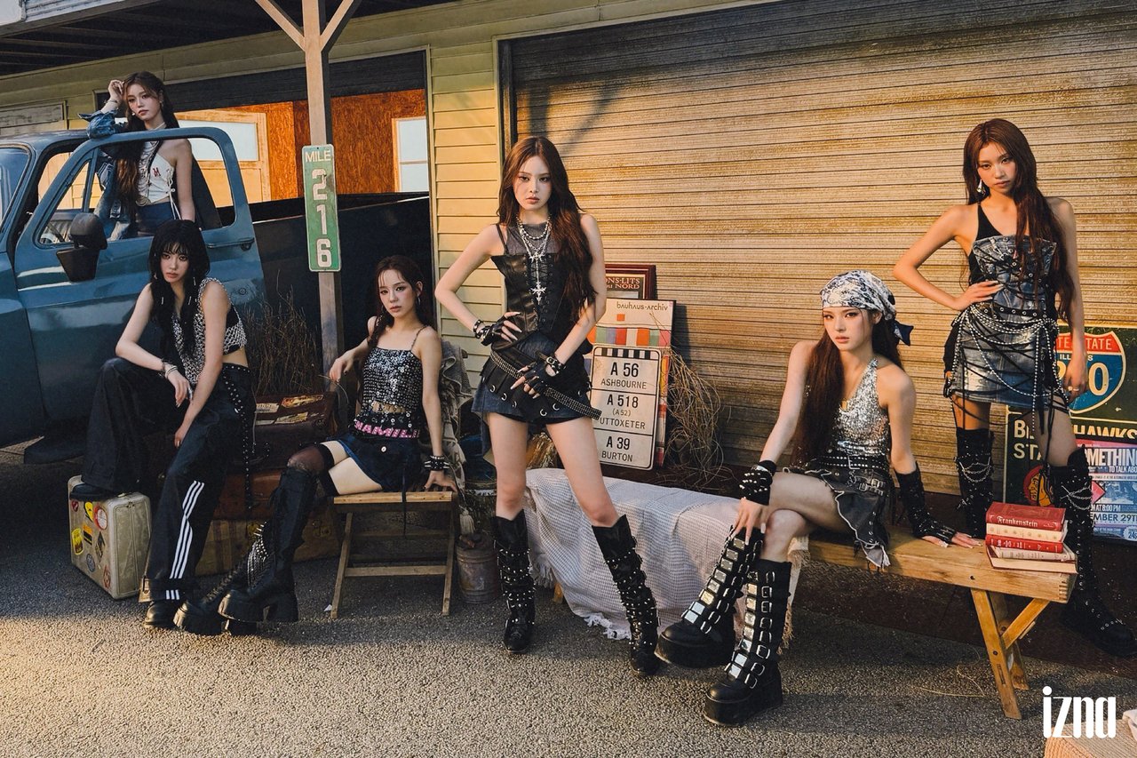 izna 2nd Mini Album 'Not Just Pretty' Jacket & MV Behind Photo