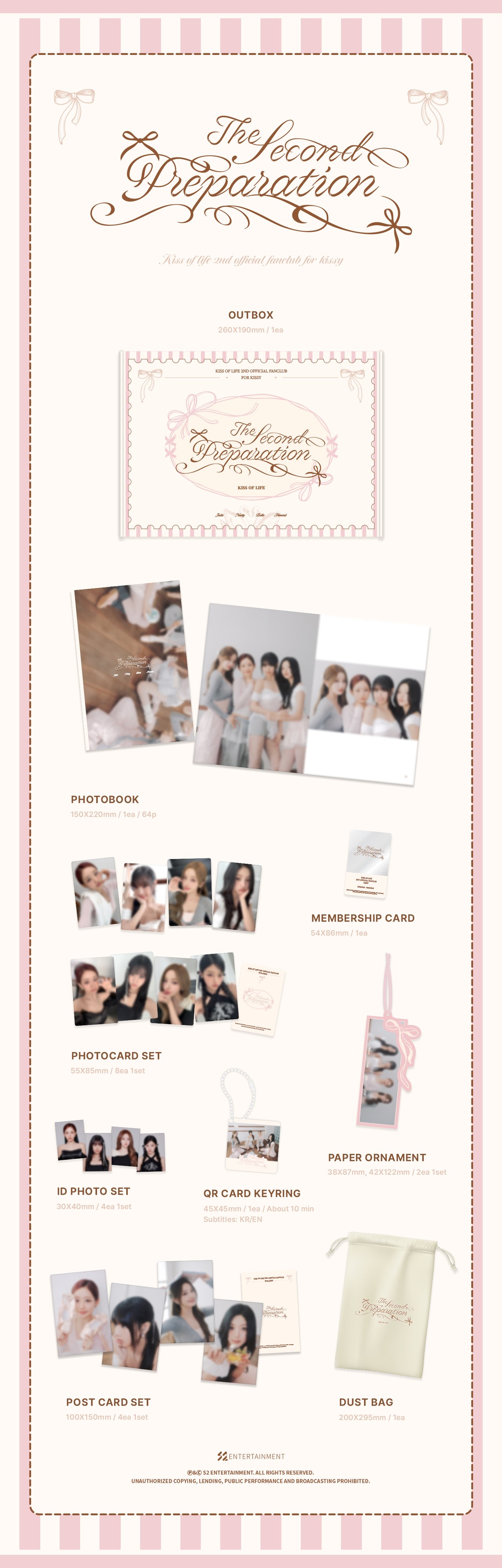 2025 KISS OF LIFE 2ND OFFICIAL FANCLUB KIT [KISSY]