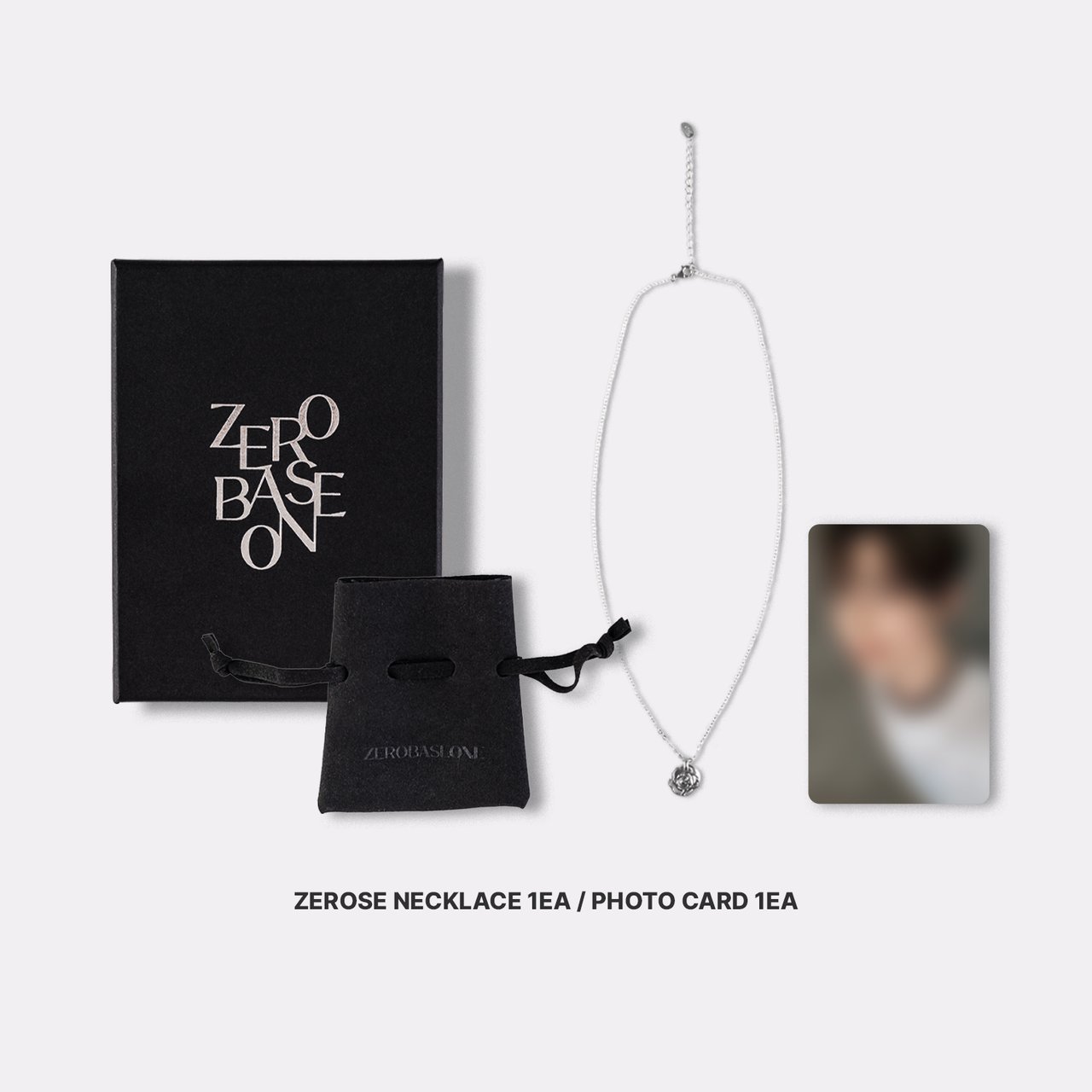 ZB1_[NEVER SAY NEVER] ZEROSE NECKLACE ver.2