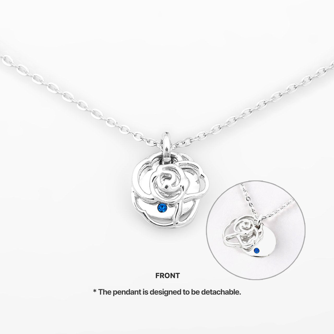 ソンハンビン NEVER SAY NEVER ZEROSE ネックレス MD ZEROBASEONE - [NEVER SAY NEVER] OFFICIAL MD 925 Silver ZEROSE