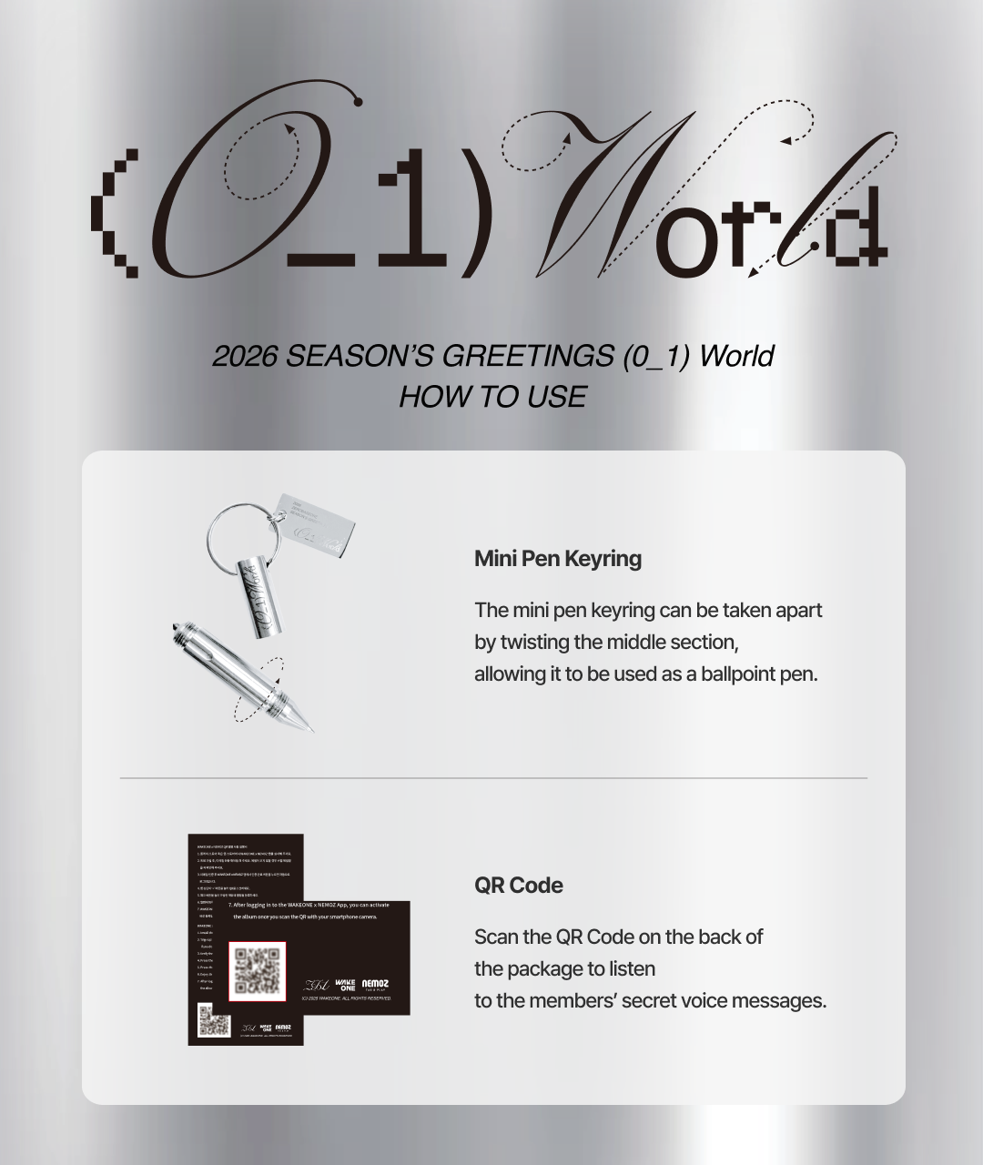 ZEROBASEONE 2026 SEASON'S GREETINGS [(0_1) World]