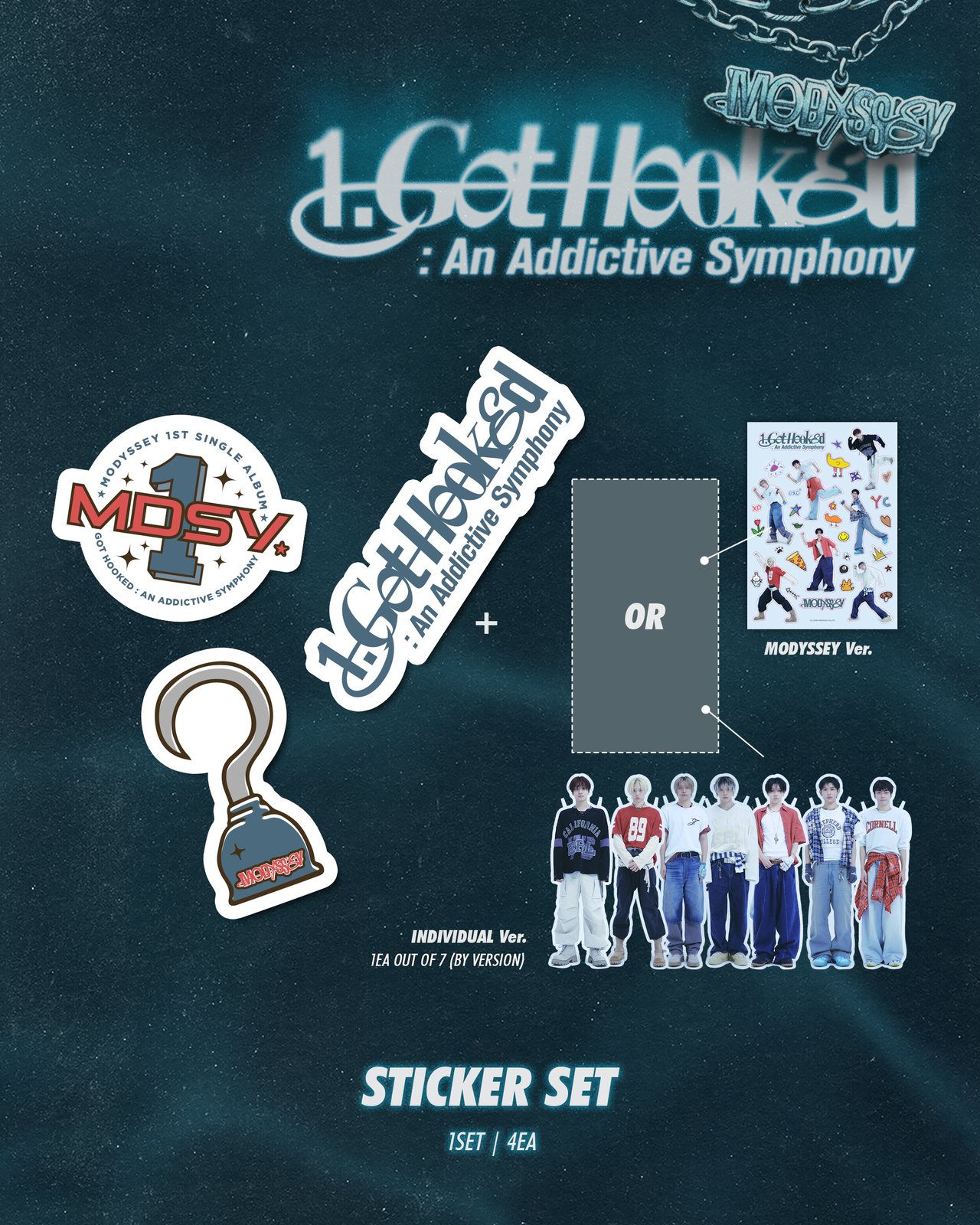 MODYSSEY THE 1ST SINGLE ALBUM [1. Got Hooked: An Addictive
