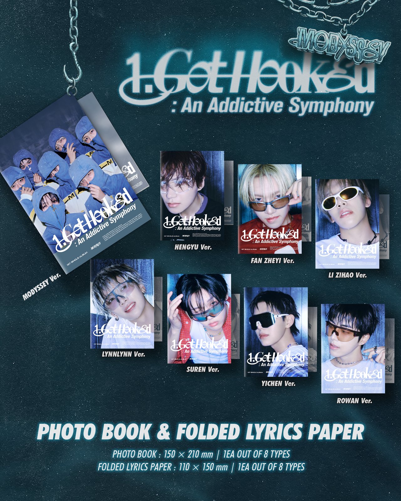 MODYSSEY THE 1ST SINGLE ALBUM [1. Got Hooked: An Addictive