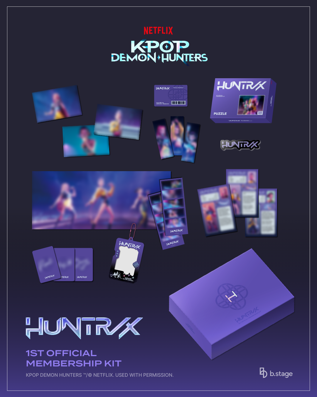 HUNTR/X 1st OFFICIAL MEMBERSHIP KIT NOTICE