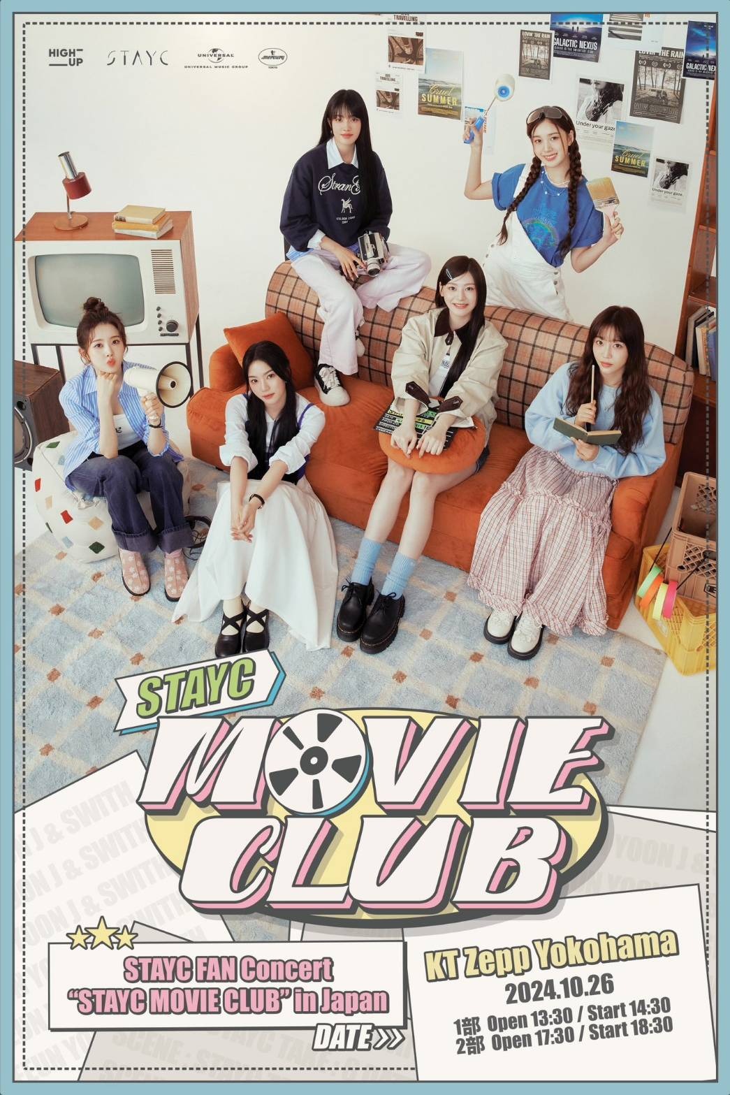 STAYC FAN Concert “ STAYC MOVIE CLUB ”in Japan]チケット一般発売の