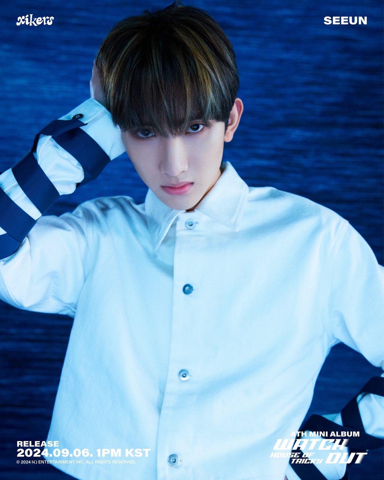 QWER サイン入りチェキ 사인이 들어간 체키 xikers in JAPAN (Up All Night, Fan Day, TOWER RECORDS