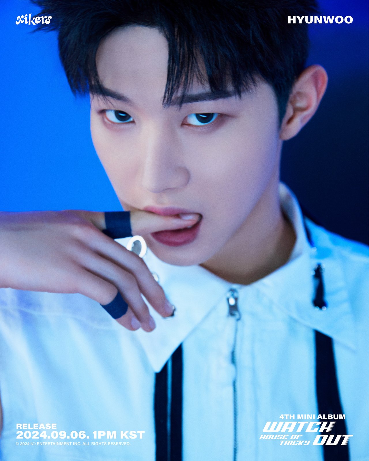 xikers - 'WATCH OUT' CONCEPT POSTER '현우(HYUNWOO)'