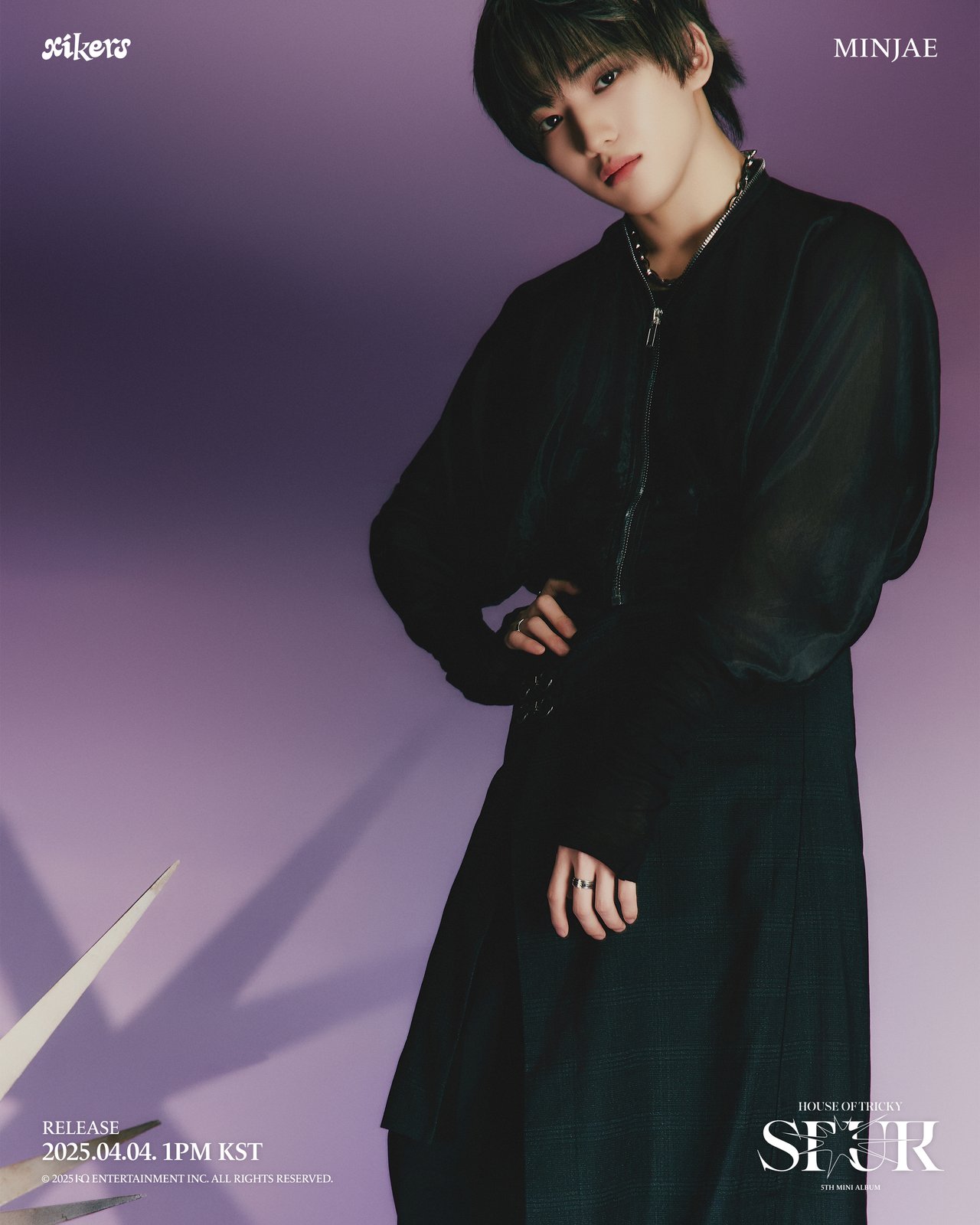 xikers - 'X' CONCEPT POSTER '민재(MINJAE)'