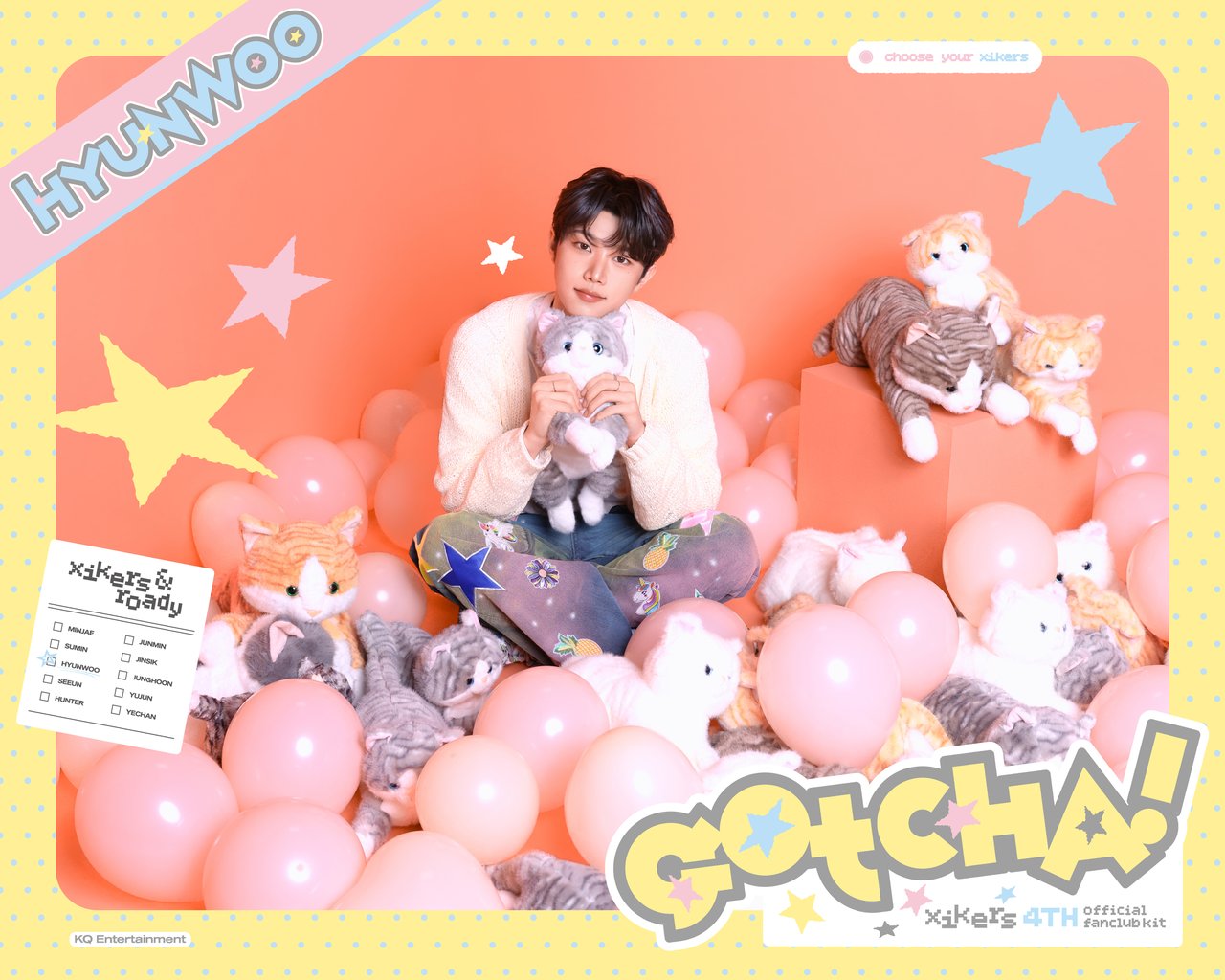 xikers(싸이커스) 4TH OFFICIAL FANCLUB KIT CONCEPT PHOTO '현우