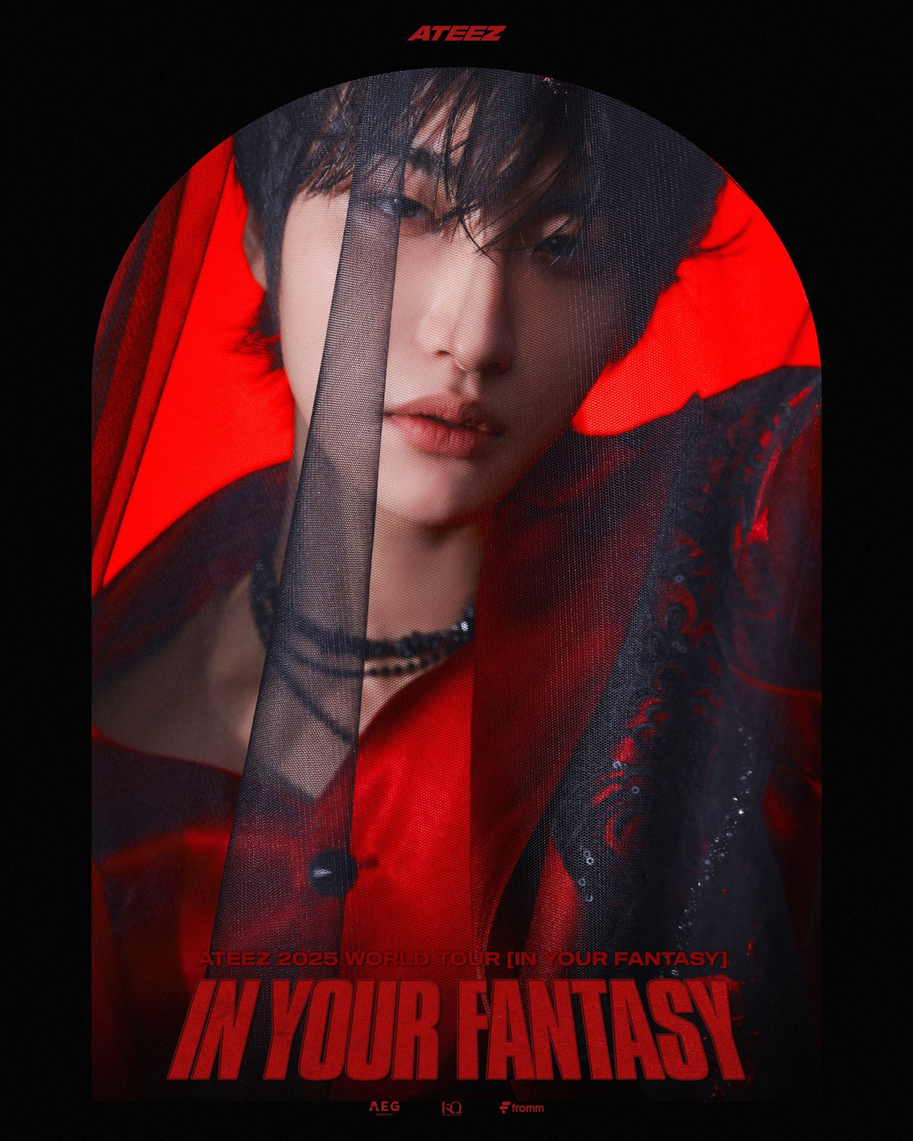 タレントカード ATEEZ IN YOUR FANTASY SEONGHWA ATEEZ 2025 WORLD TOUR [IN YOUR FANTASY] IN INCHEON '성화