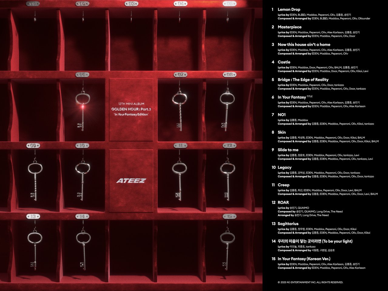 ATEEZ(에이티즈) GOLDEN HOUR : Part.3 'In Your Fantasy