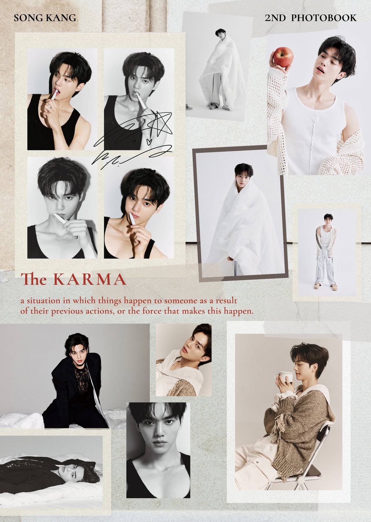 The KARMA Song Kang 写真集　ソンガン Song Kang 2nd Photobook 『The KARMA』
