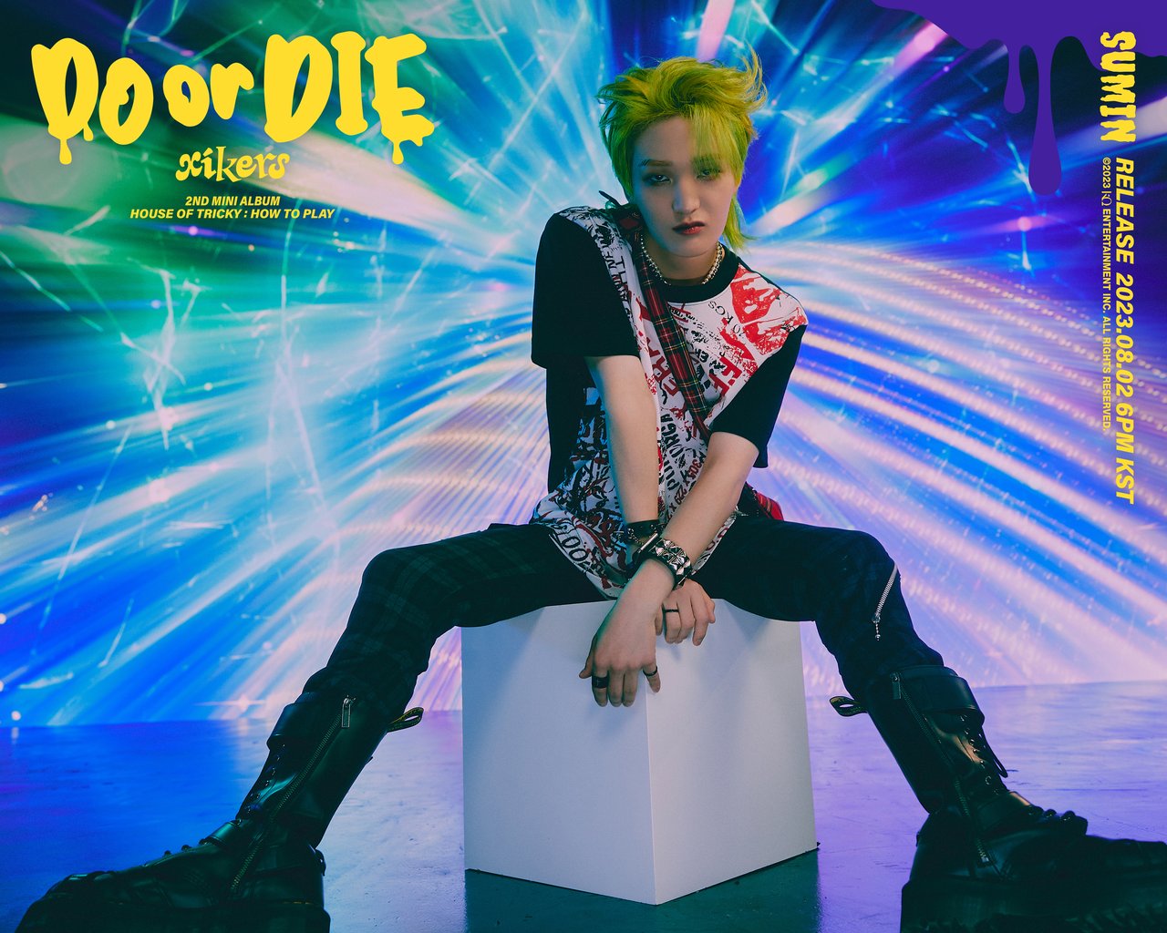 xikers - HOW TO PLAY 'TRICKY' CONCEPT POSTER '수민(SUMIN)'