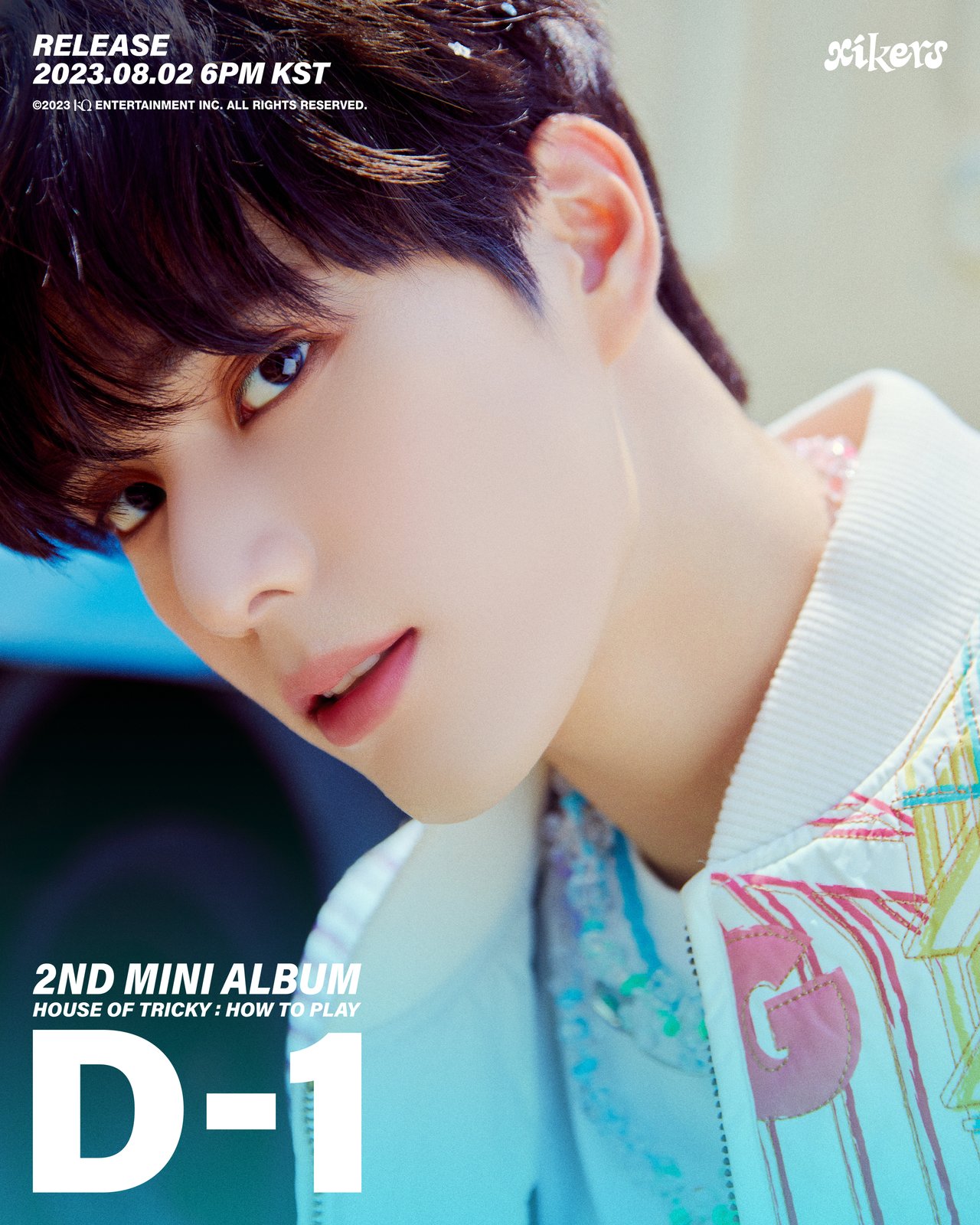 xikers - 'HOUSE OF TRICKY : HOW TO PLAY' D-1 POSTER '진식(JINSIK)'