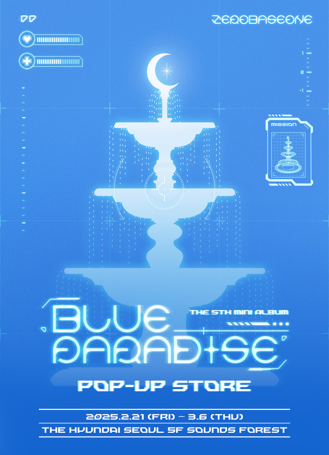 Notice on ZEROBASEONE The 5th Mini Album 'BLUE PARADISE' POP