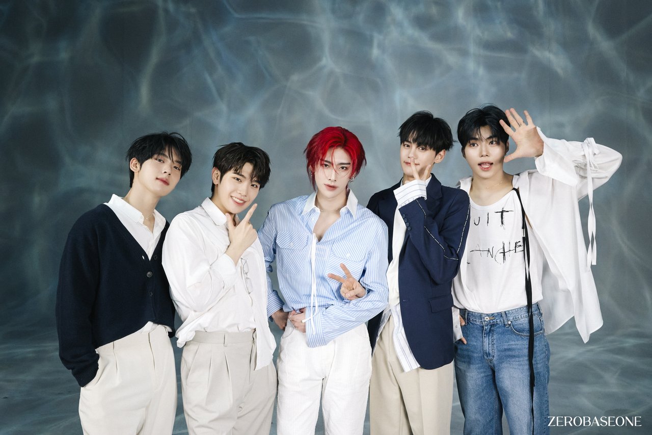 ZEROBASEONE Feel the POP 자켓 & MV Behind Photo