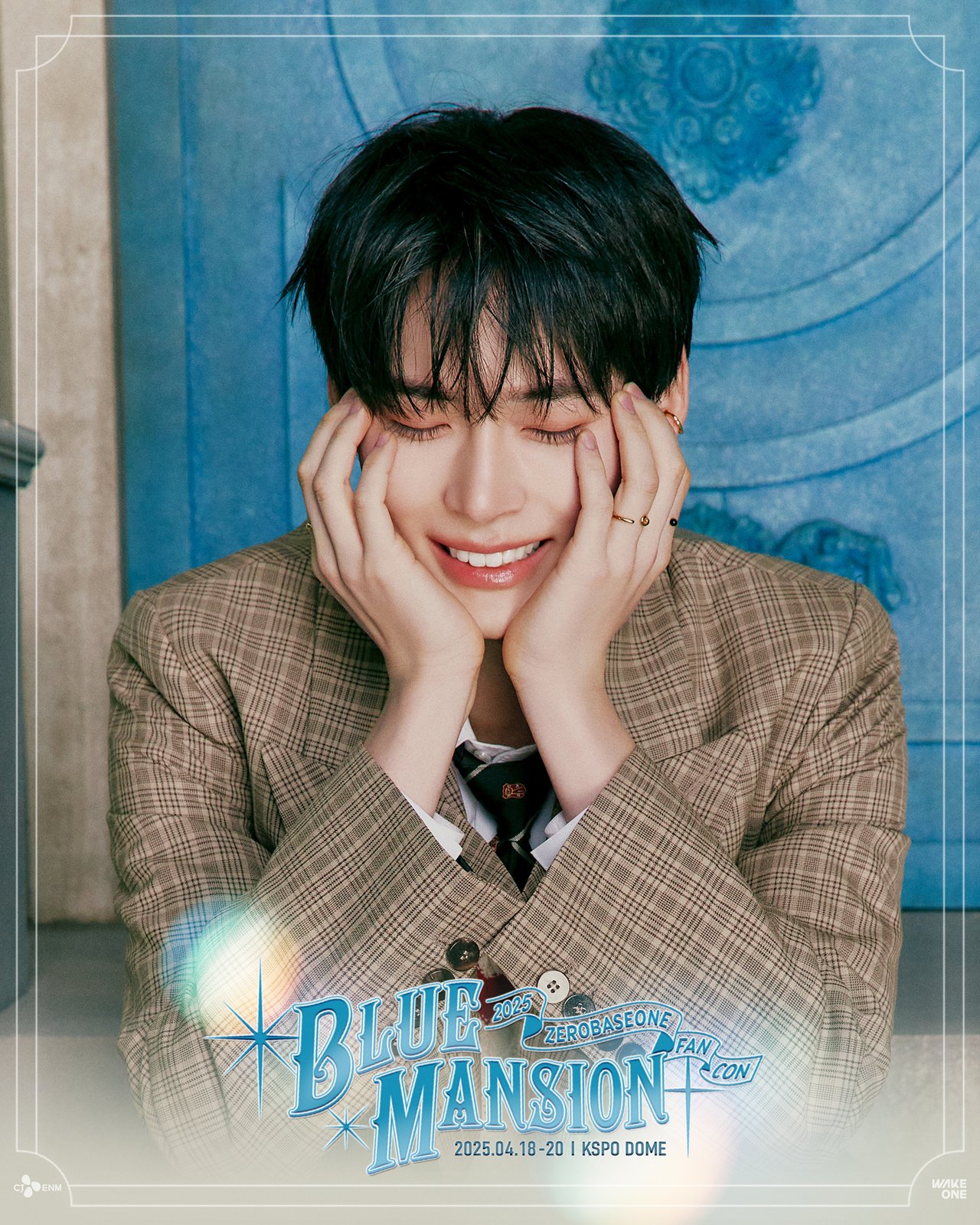 2025 ZEROBASEONE FAN-CON [BLUE MANSION] POSTER