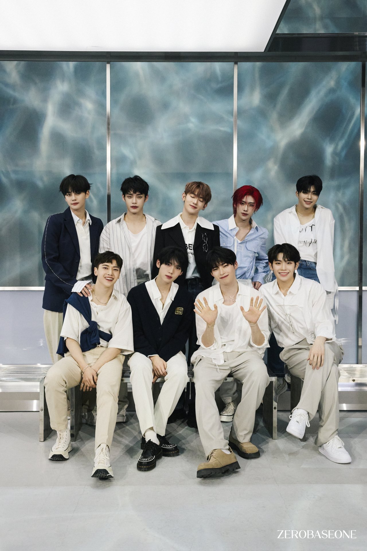 ZEROBASEONE Feel the POP 자켓 & MV Behind Photo