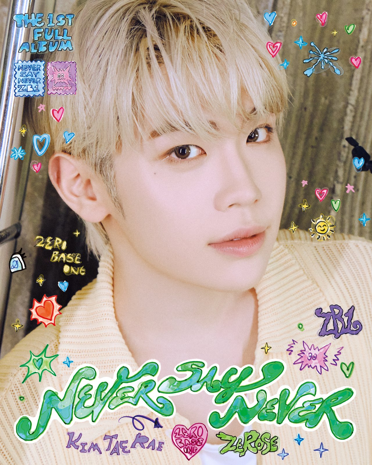 ZEROBASEONE THE 1ST FULL ALBUM ❝𝙉𝙀𝙑𝙀𝙍 𝙎𝘼𝙔 𝙉𝙀𝙑𝙀𝙍