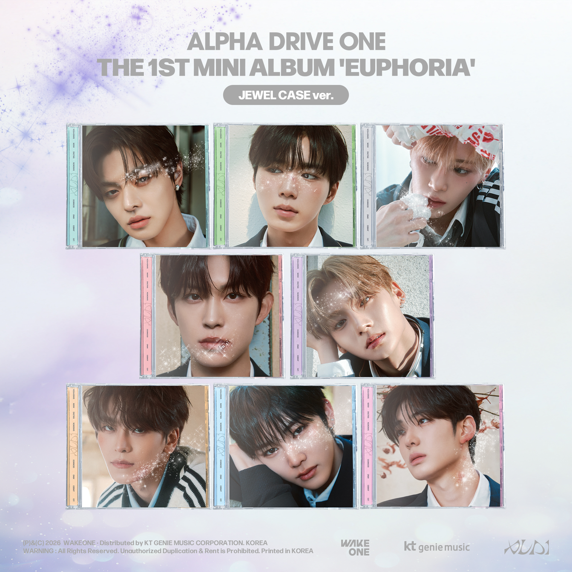 PRE-ORDER EVENT] (Set) ALPHA DRIVE ONE THE 1ST MINI ALBUM