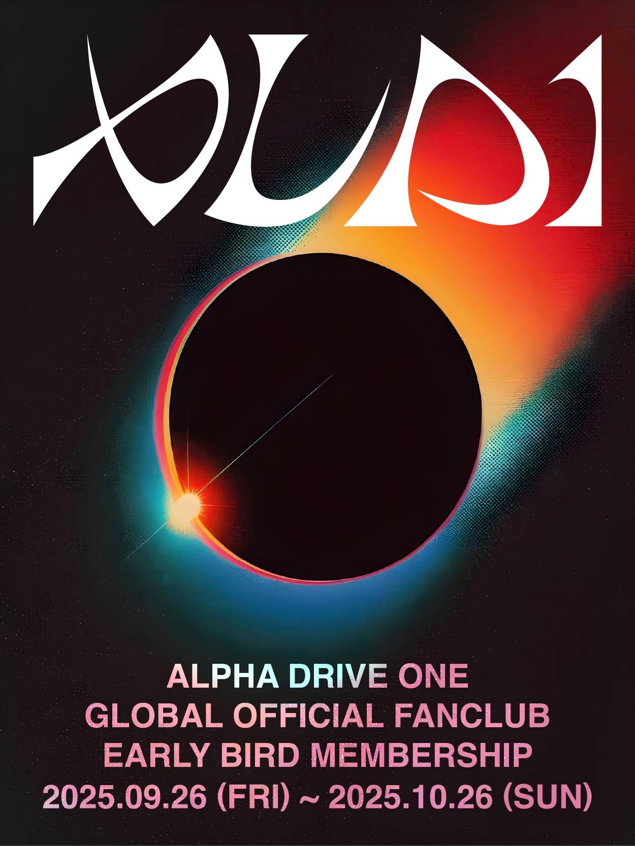 ALPHA DRIVE ONE Global Official Fanclub Early Bird Recruitment