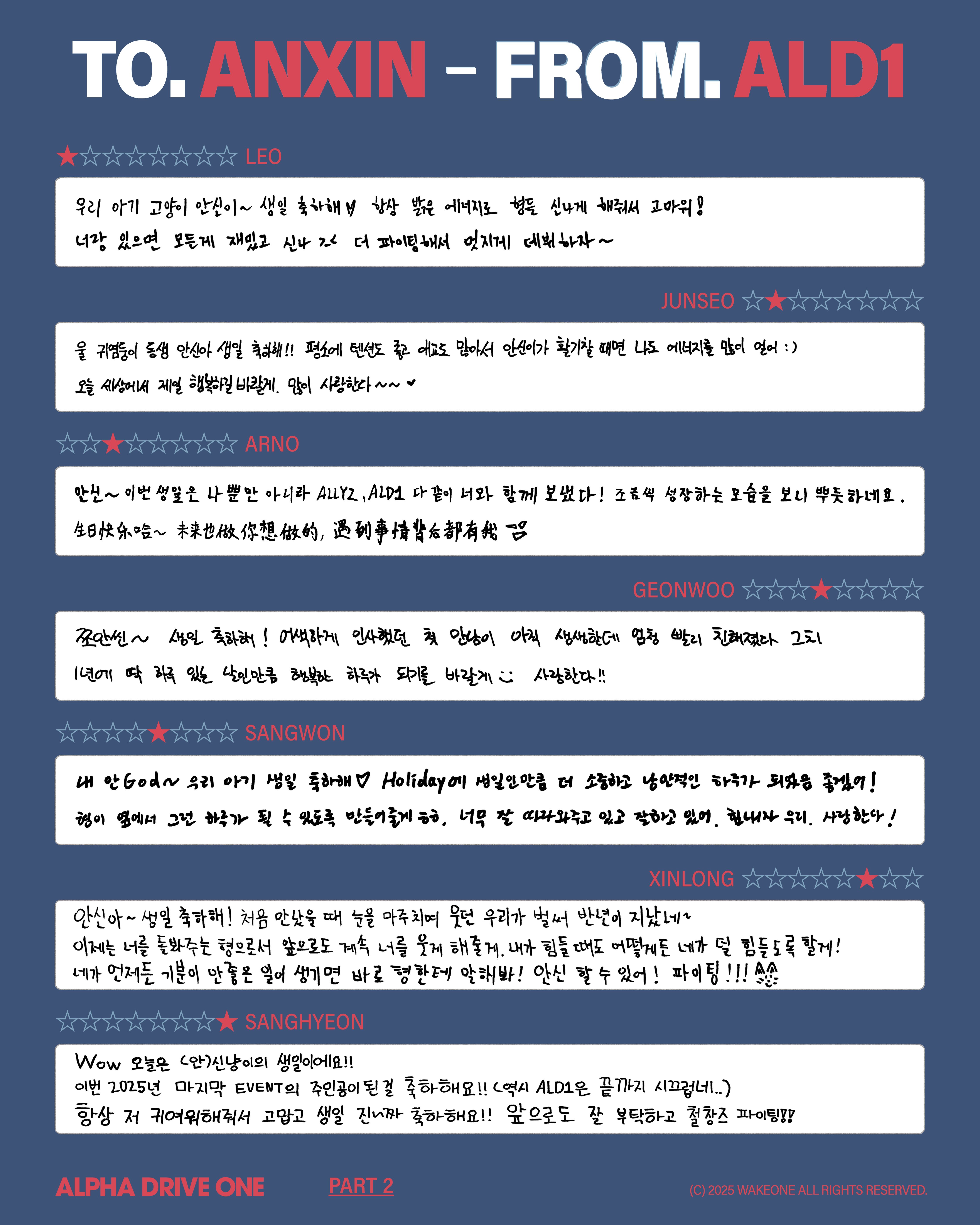 To. ANXIN, From. ALD1