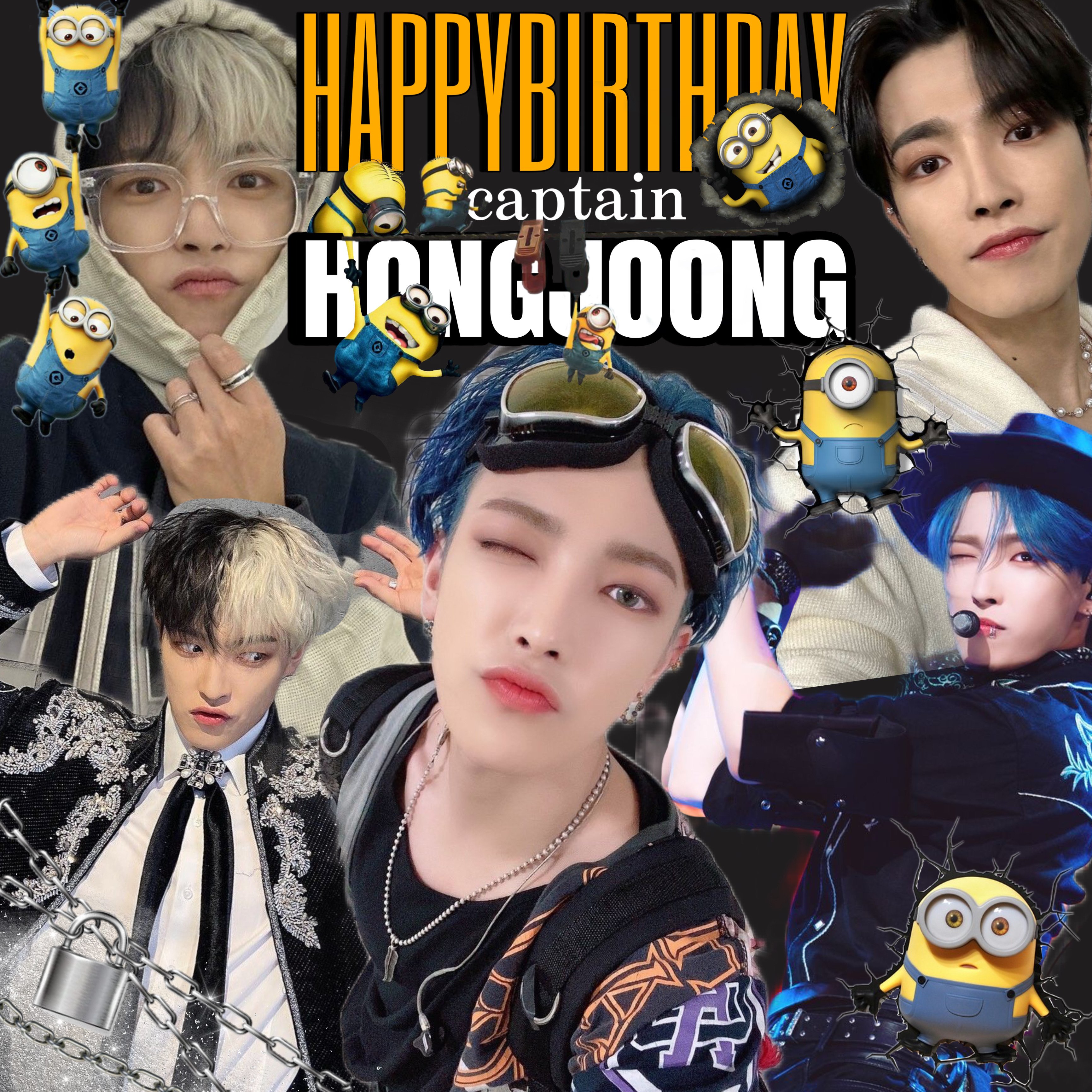 우리 CAPTAIN 홍중 생일 축하해🎂💕 ❤️BIG LOVE❤️ たくさん