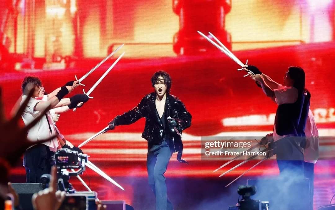 240413 | 📷 ] More photos of ATEEZ performing at the Sahara Tent