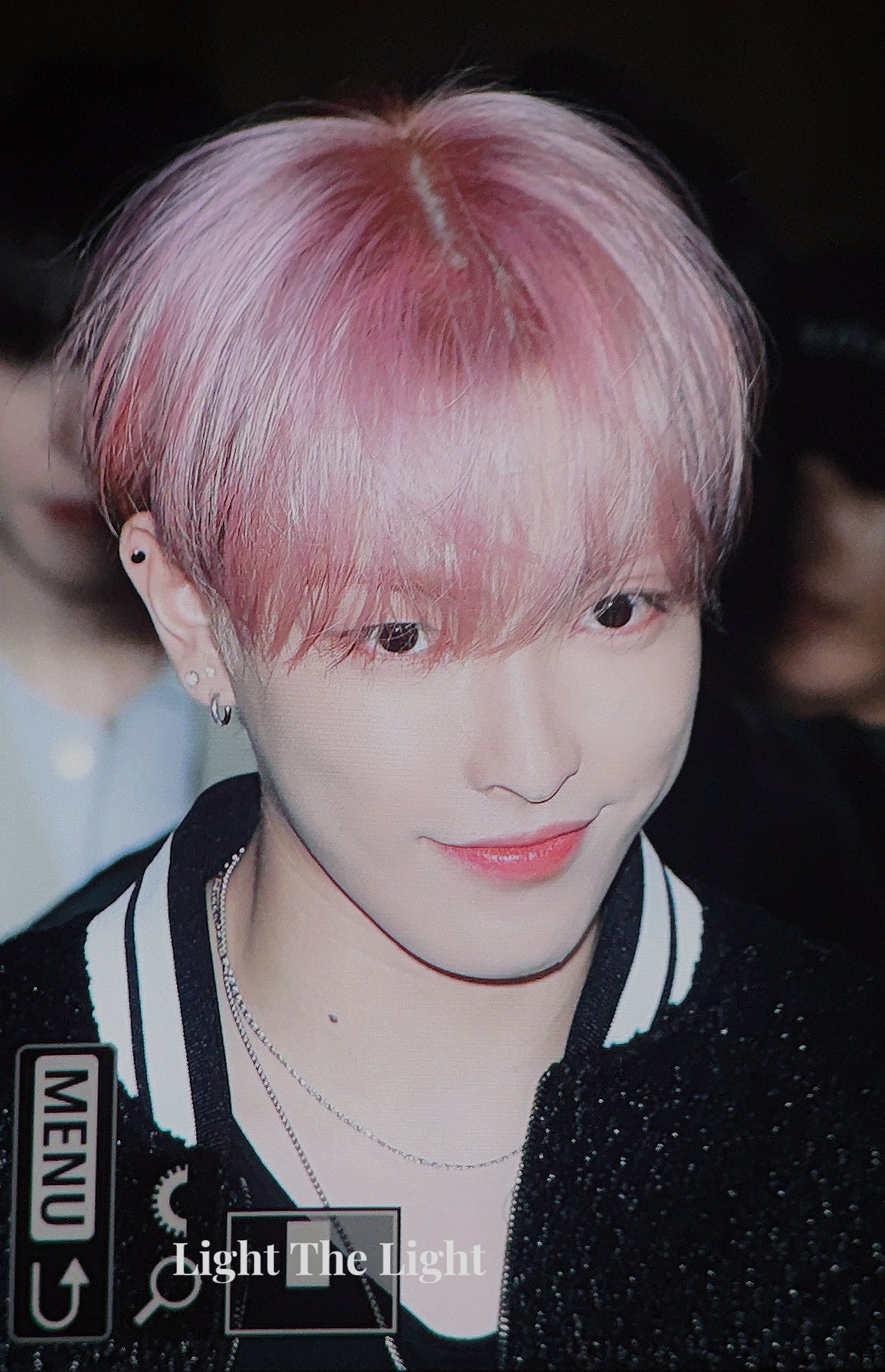 hongjoong pink hair omgdfyuvcysrzgcgccg