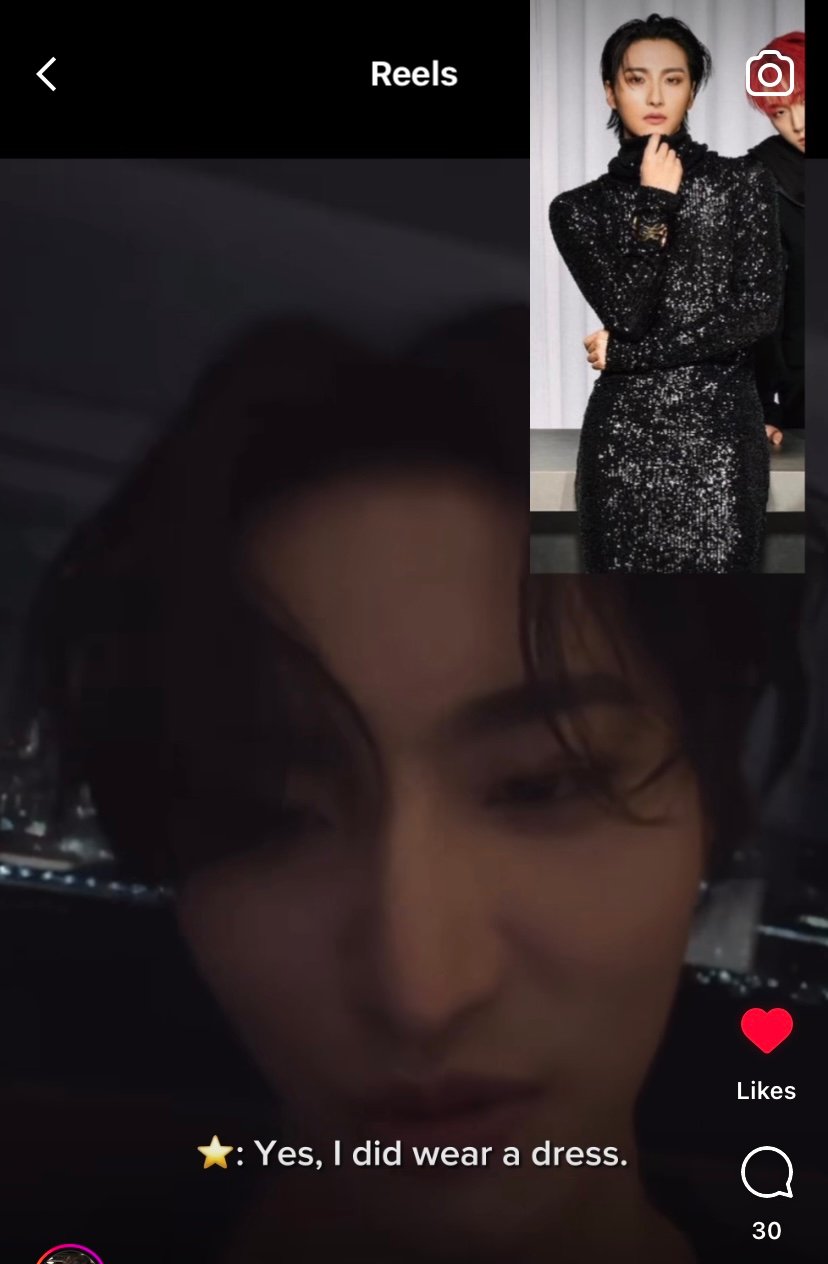 seonghwa black dress ATEEZ's Seonghwa One-Hit K.O.'s Fans With Latest Instagram Post In  See-Through Shirt