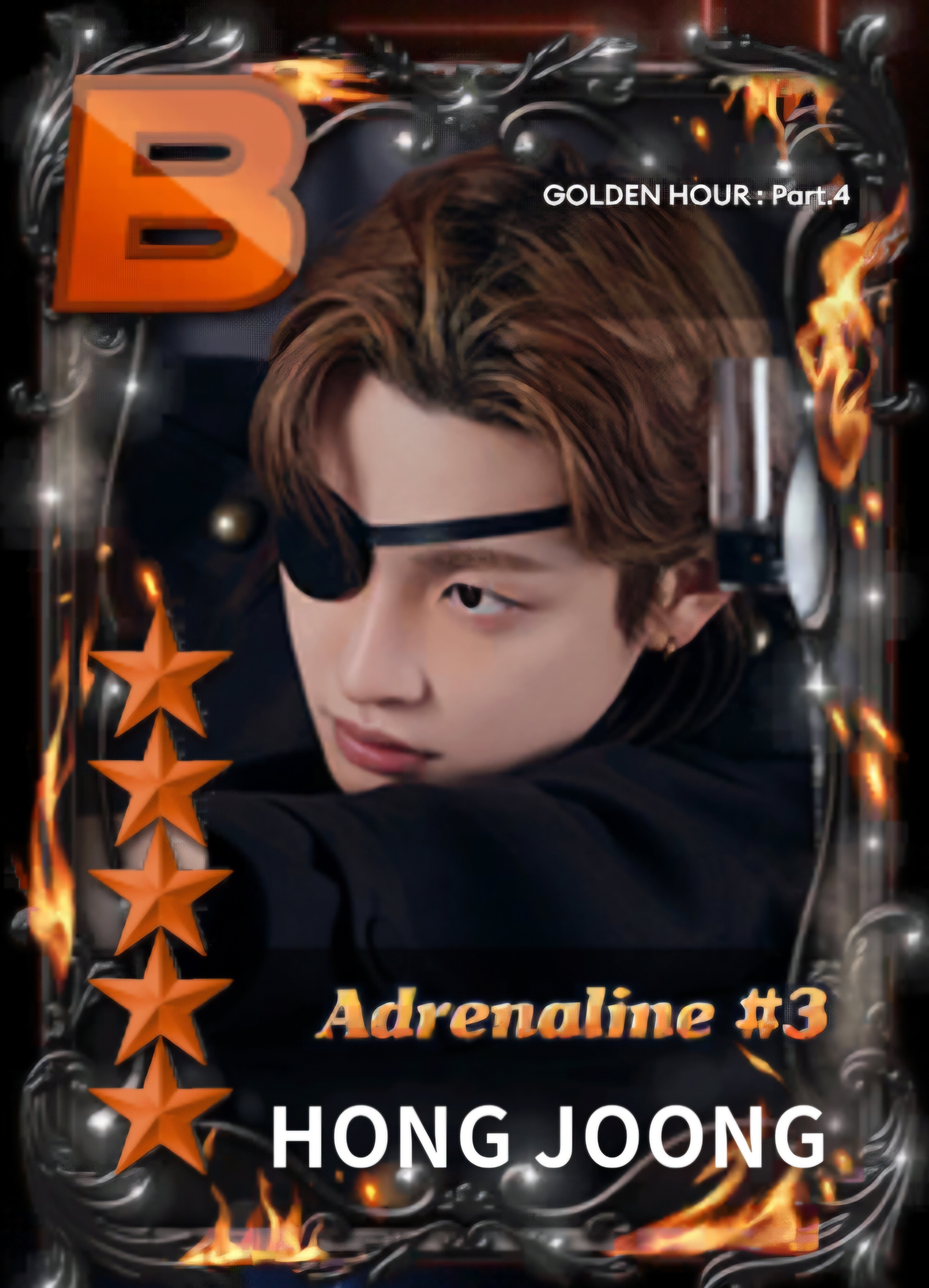 KIM SUNGJOONG キムソンジュン 김성중 コンプ + 当選透明カード 🖤🌸..Last week's catch..❤️❤️❤️🗝 #홍중 #김홍중 #hongjoong