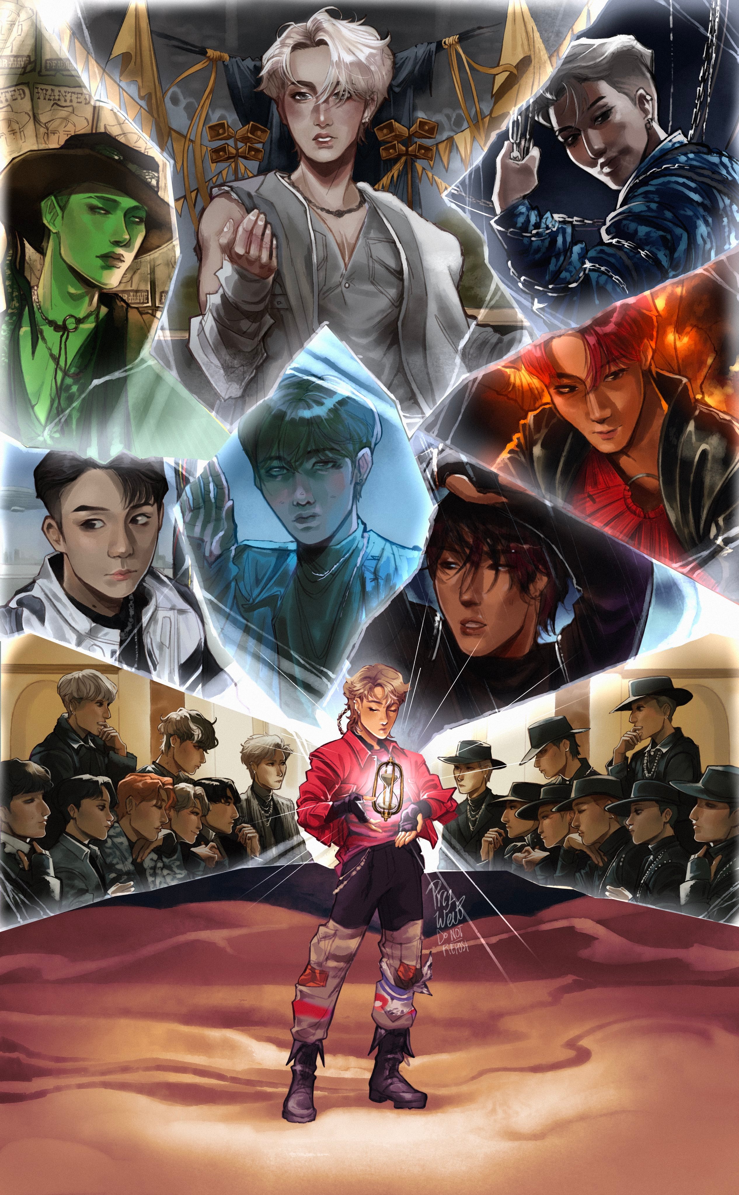 I Made this years anniversary art with a heart full of emotions