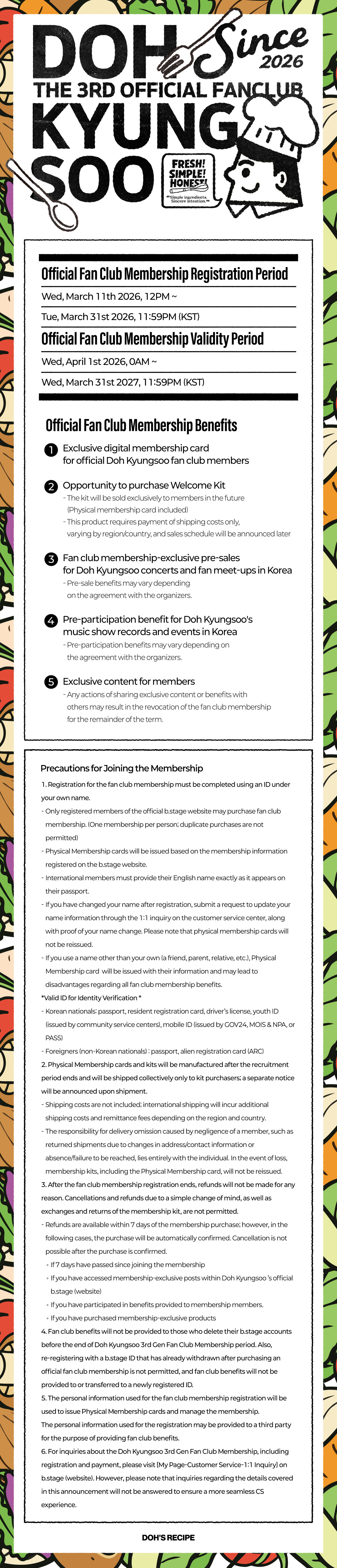 THE 3RD OFFICIAL FANCLUB